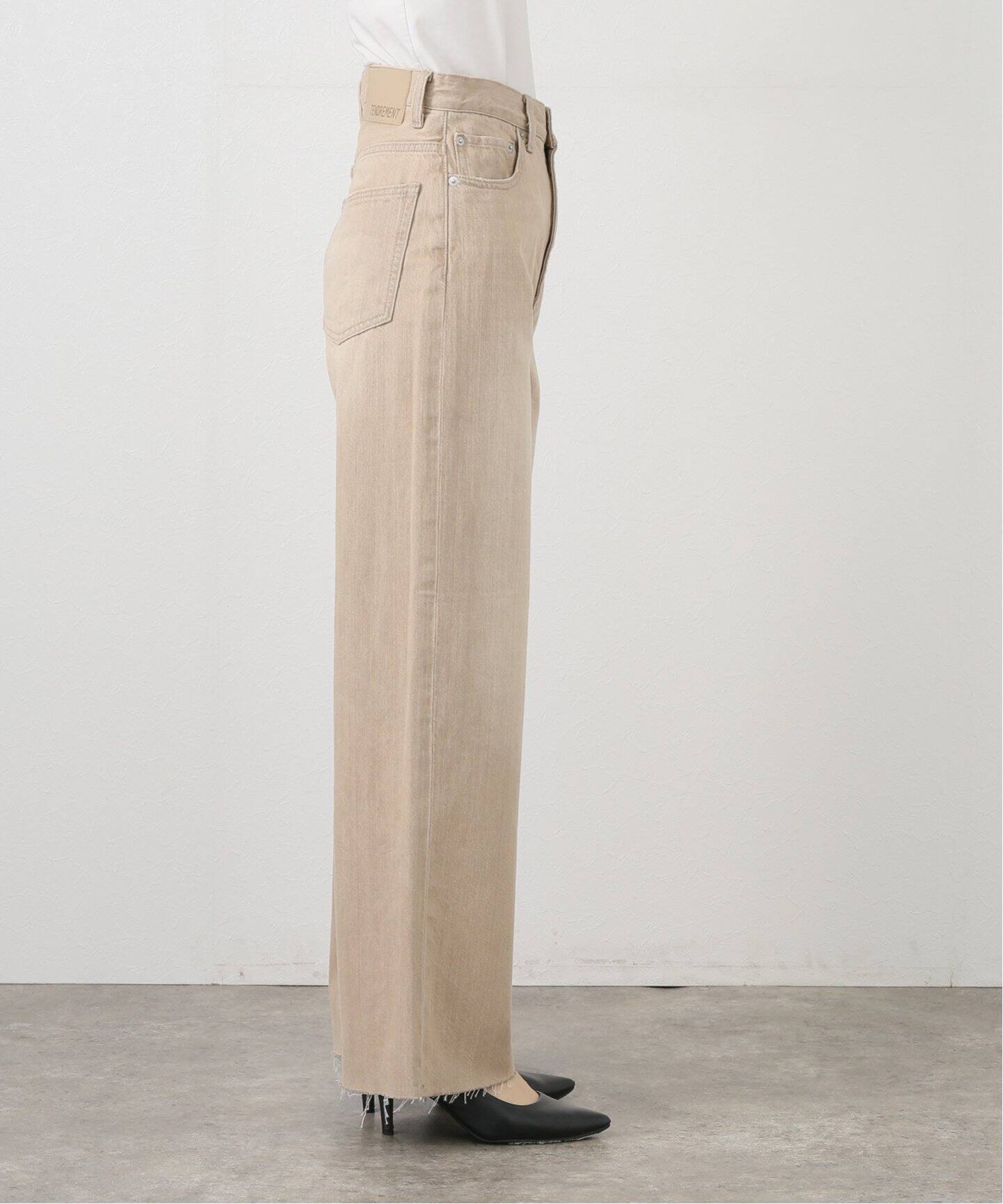 新品未使用　plage Tendre nature color デニム セール】Tendre nature color デニム（デニムパンツ）｜Plage