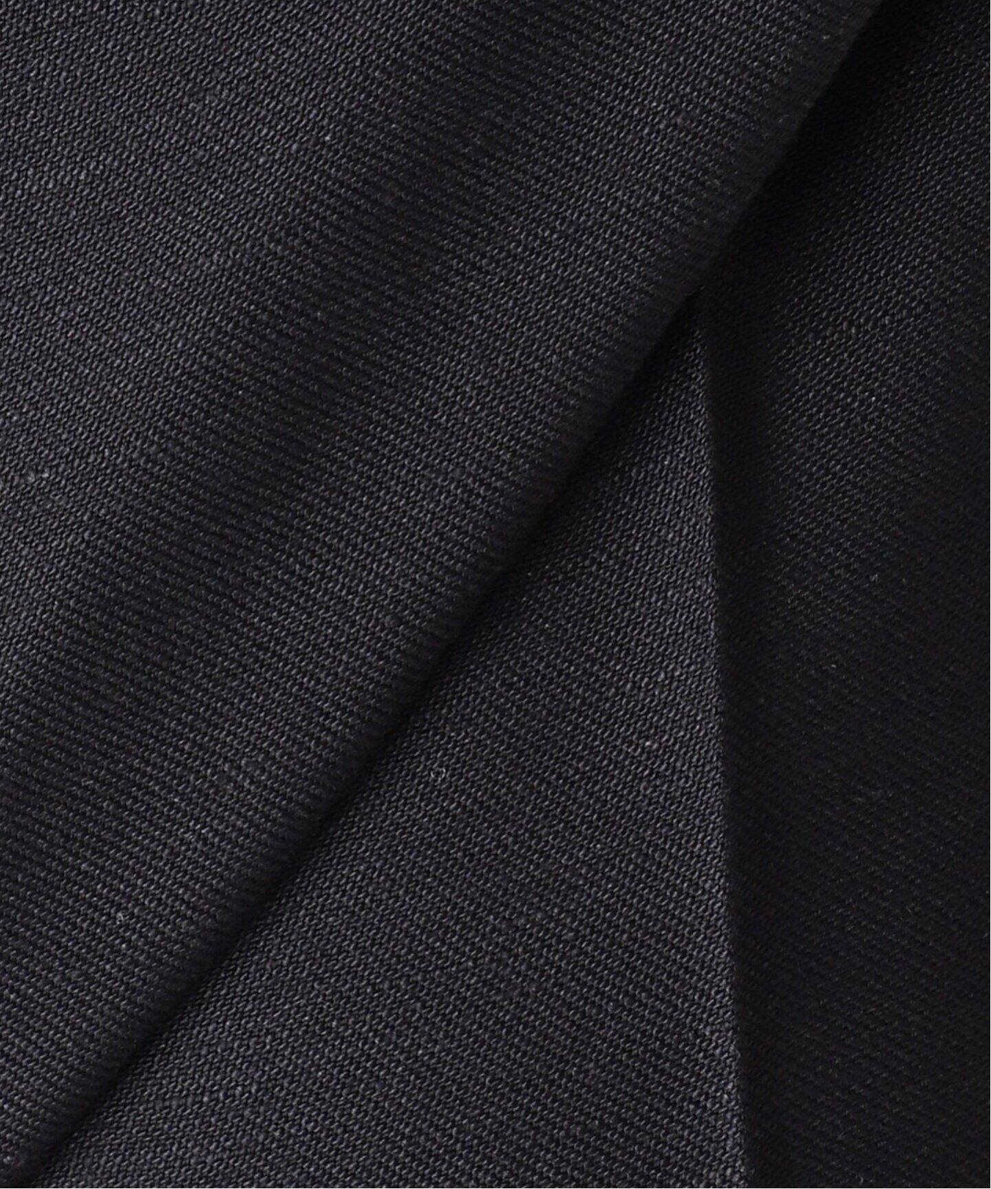 追加》washable linen混 ハイウエストパンツ（スラックス）｜Plage