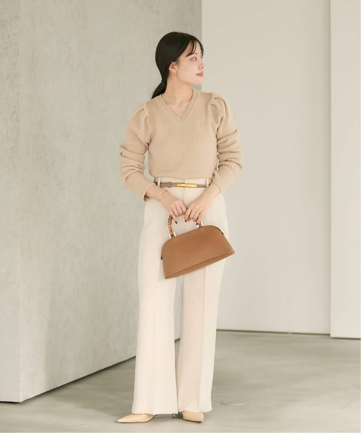 追加》washable straight パンツ 3（スラックス）｜Plage