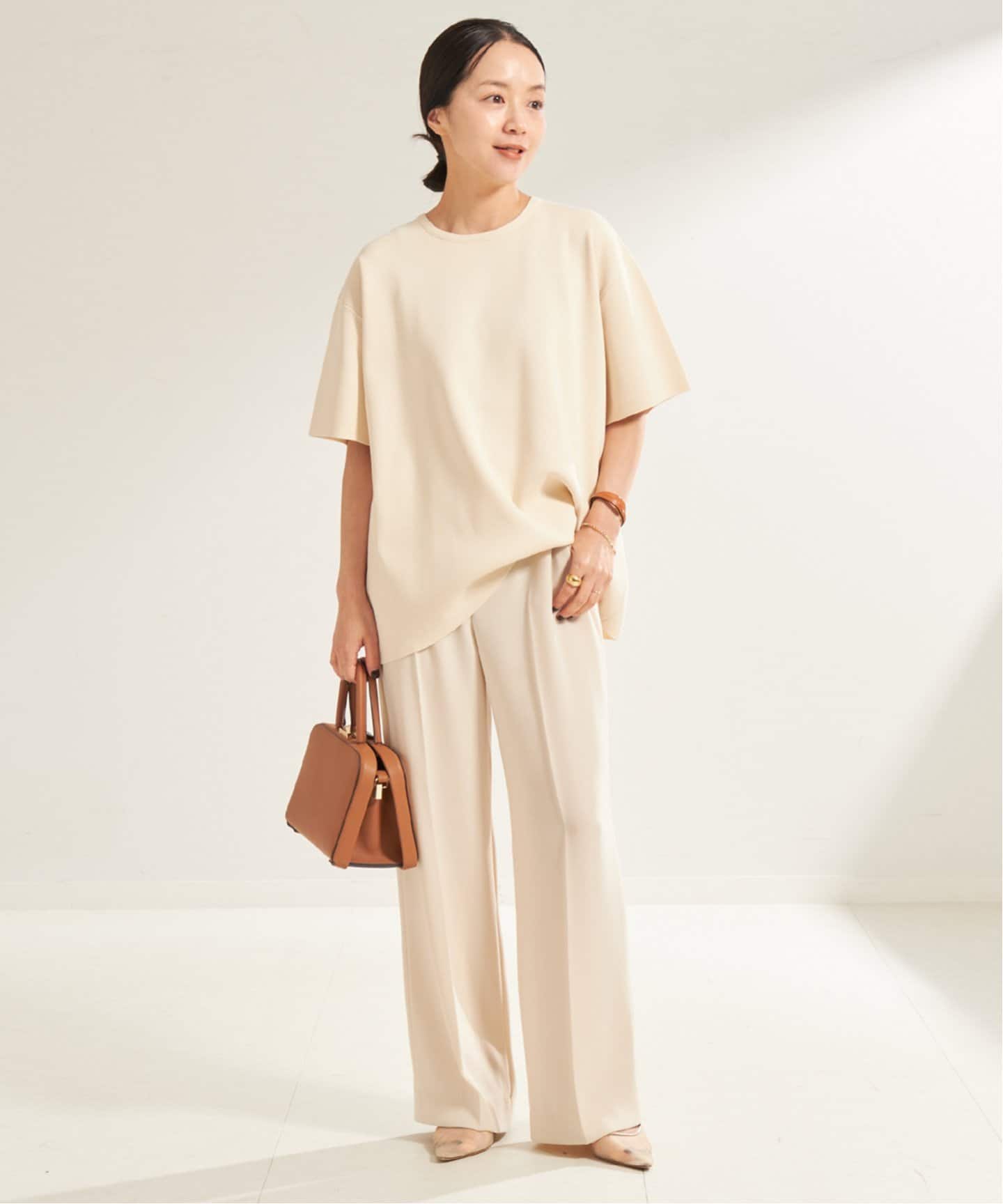 追加予約》washable straight パンツ 3（スラックス）｜Plage