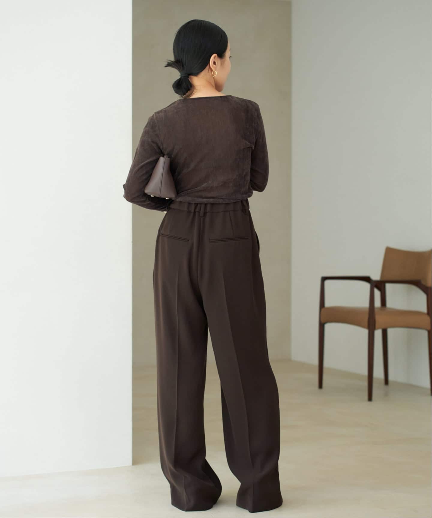 washable straight パンツ 追加》washable straight パンツ 3（スラックス）｜Plage
