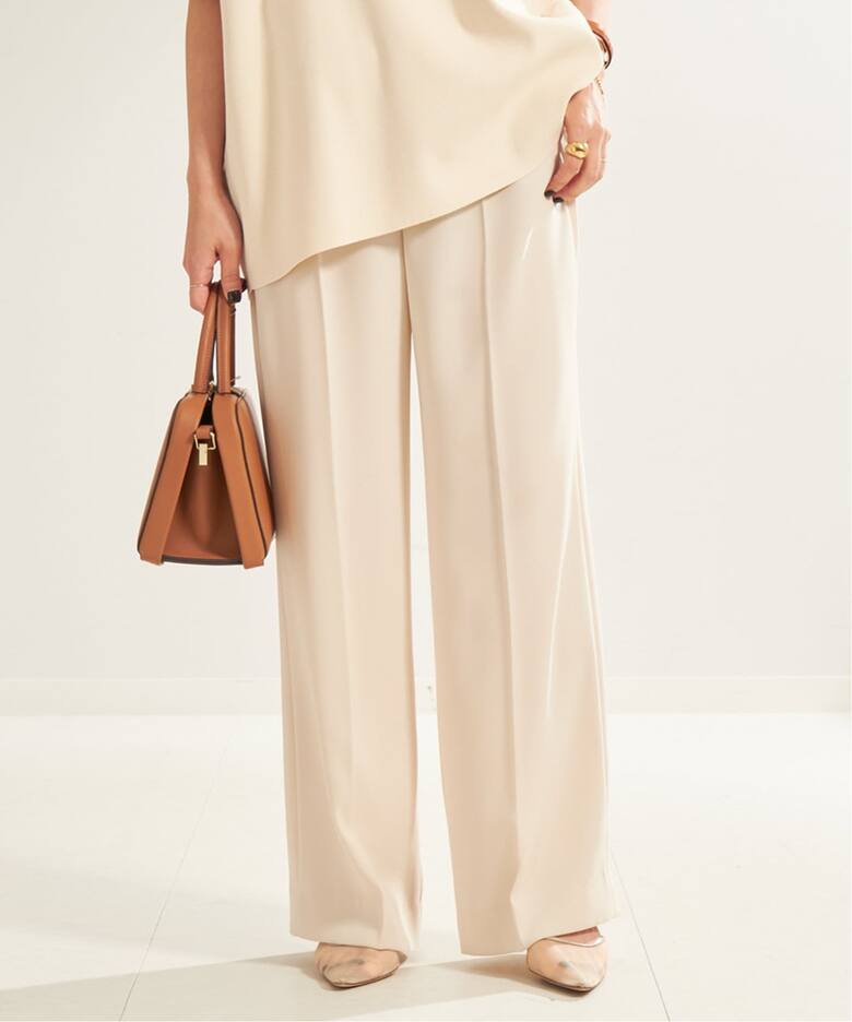 追加》washable straight パンツ 3（スラックス）｜Plage（プラージュ  