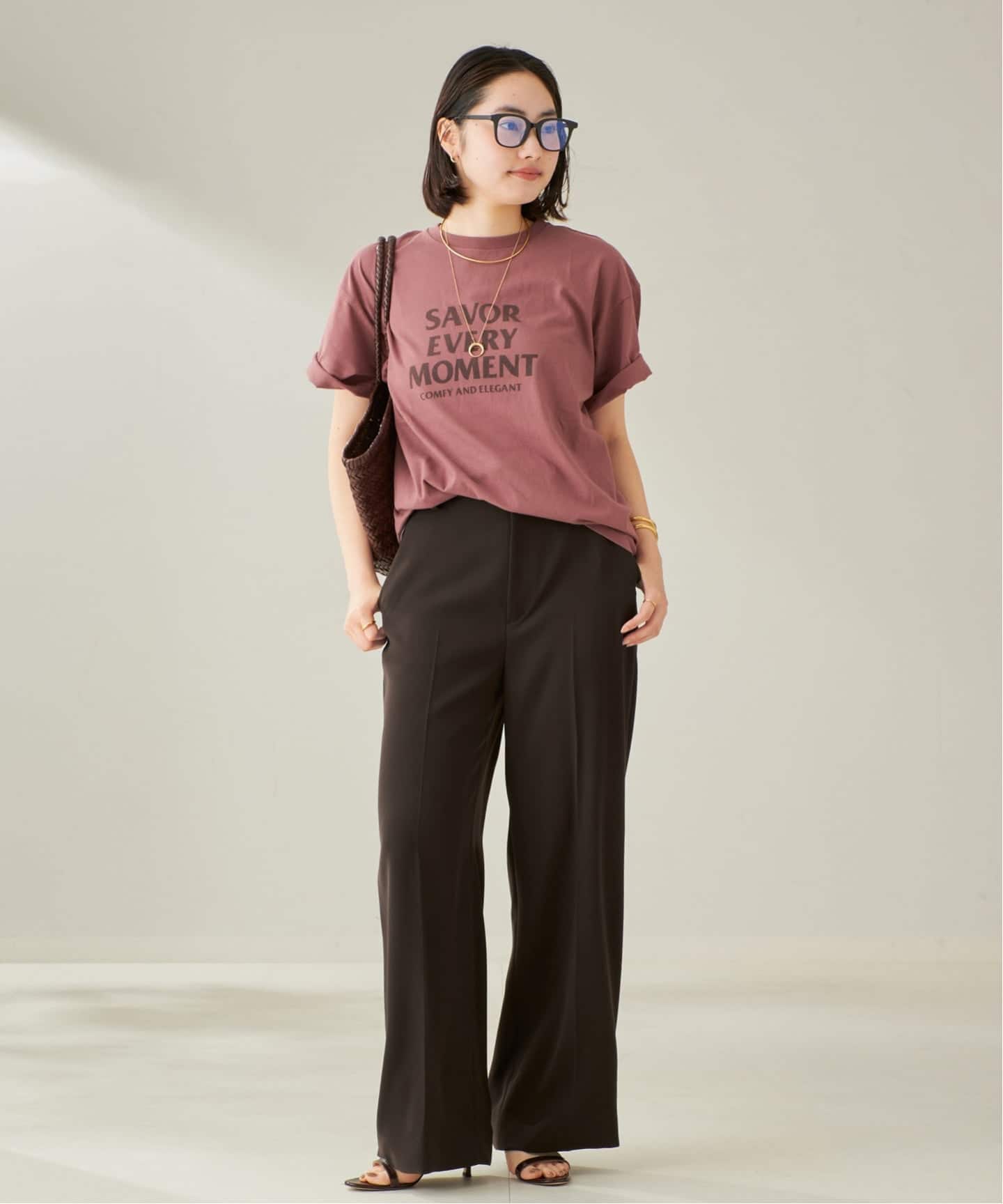 追加》washable straight パンツ 3（スラックス）｜Plage（プラージュ