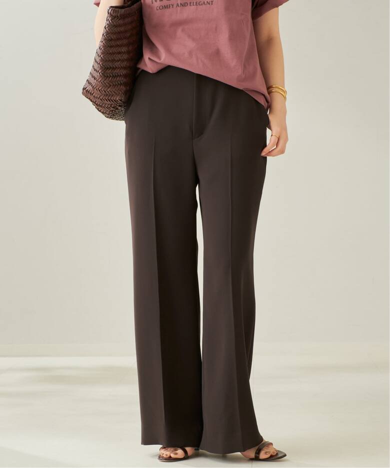 追加》washable straight パンツ 3（スラックス）｜Plage（プラージュ  