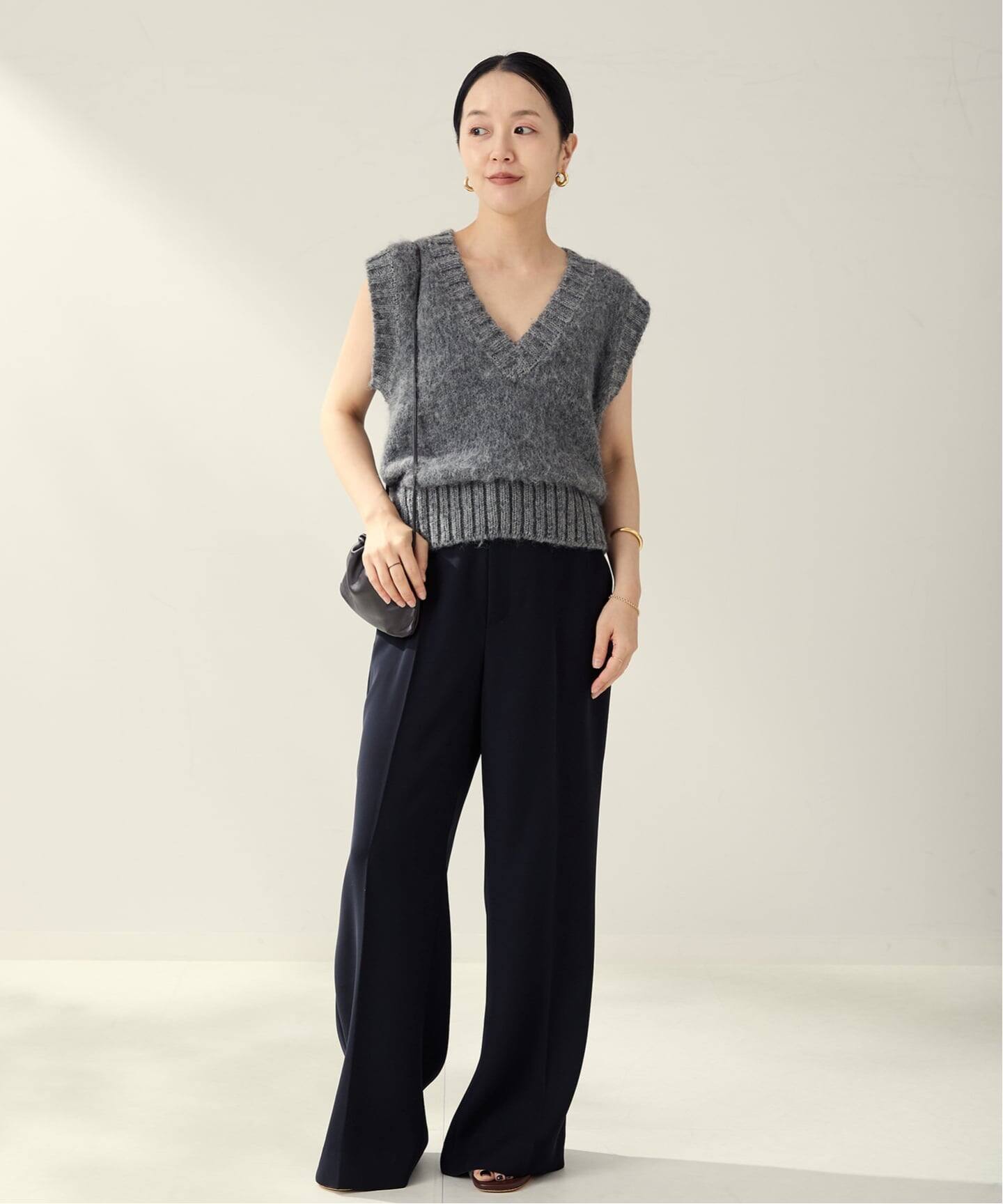 追加》washable straight パンツ 4（スラックス）｜Plage