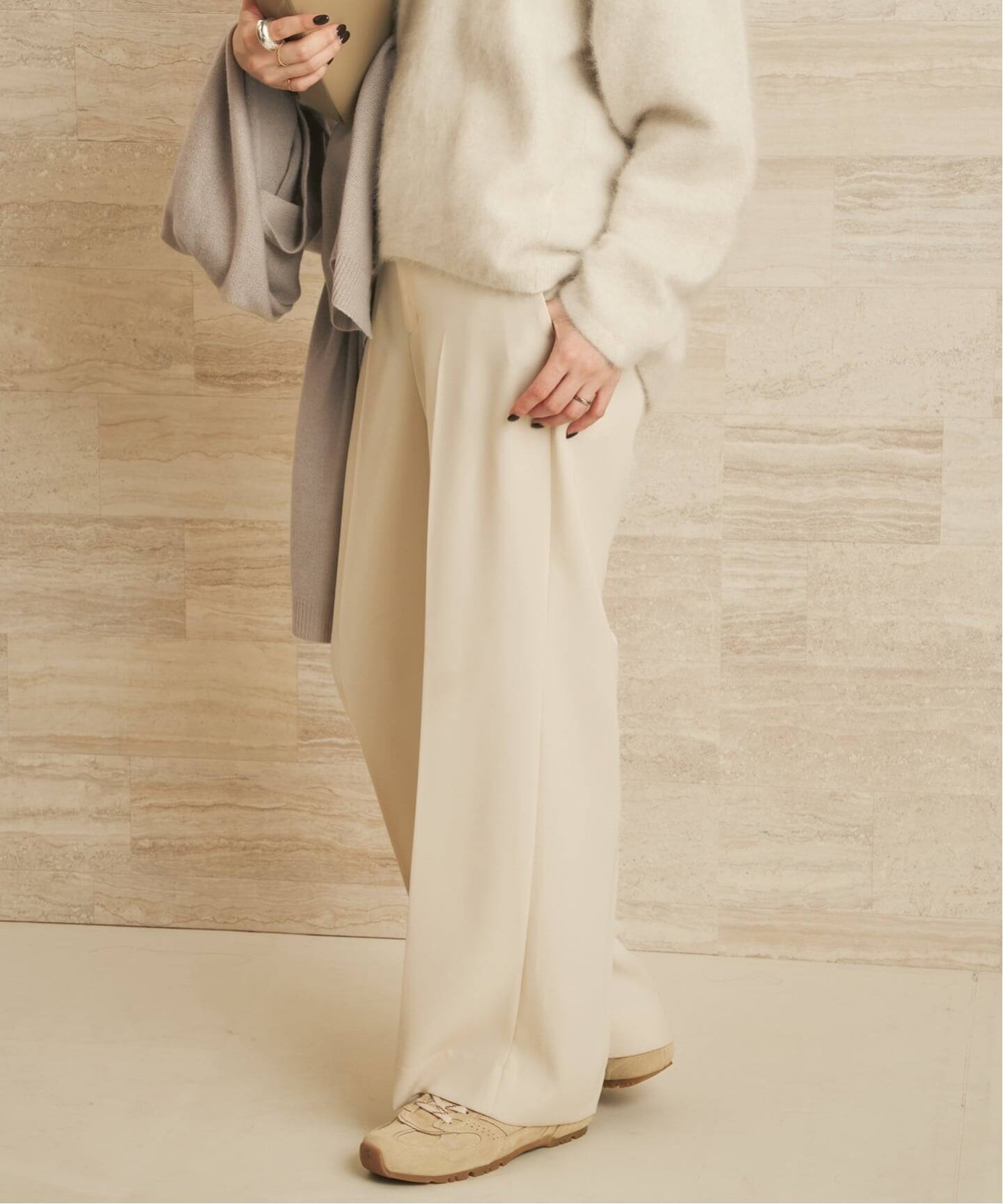 追加》washable straight パンツ 4（スラックス）｜Plage（プラージュ