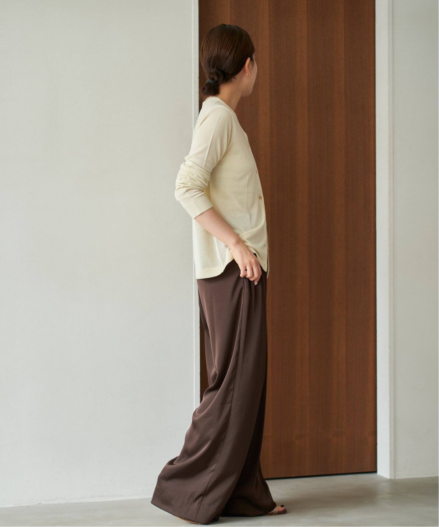 週末セール新品未使用⭐︎Plage dull satin relax パンツ38 週末セール新品未使用⭐︎Plage dull satin relax パンツ38 - メルカリ