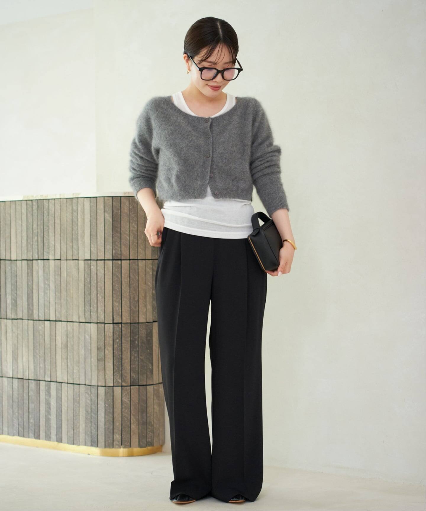 les Tendre easy care スラックス（スラックス）｜Plage