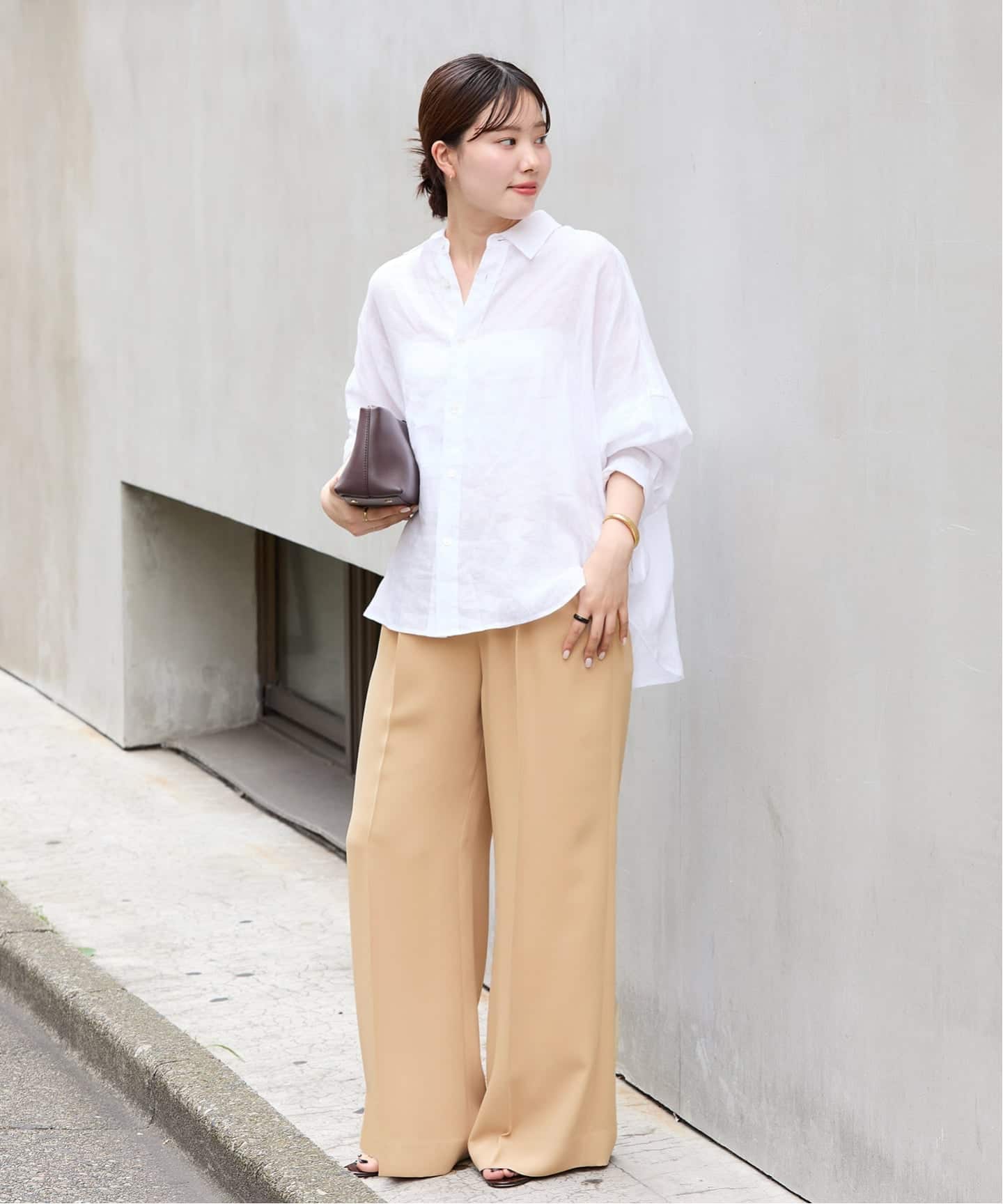 Plage Les Tendre boa ベスト les Tendre easy care スラックス（スラックス）｜Plage（プラージュ