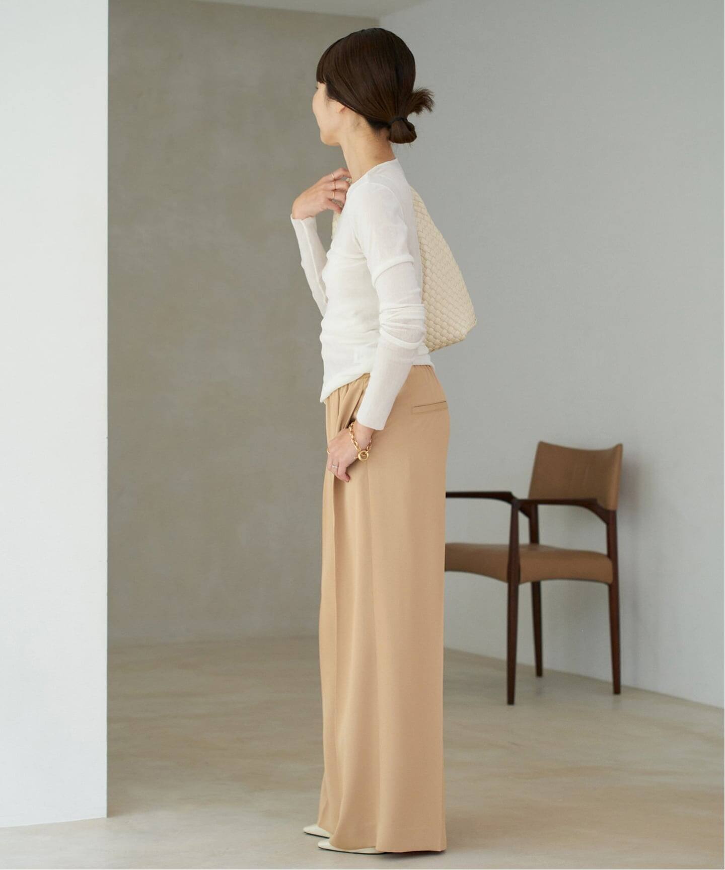 les Tendre easy care スラックス（スラックス）｜Plage（プラージュ