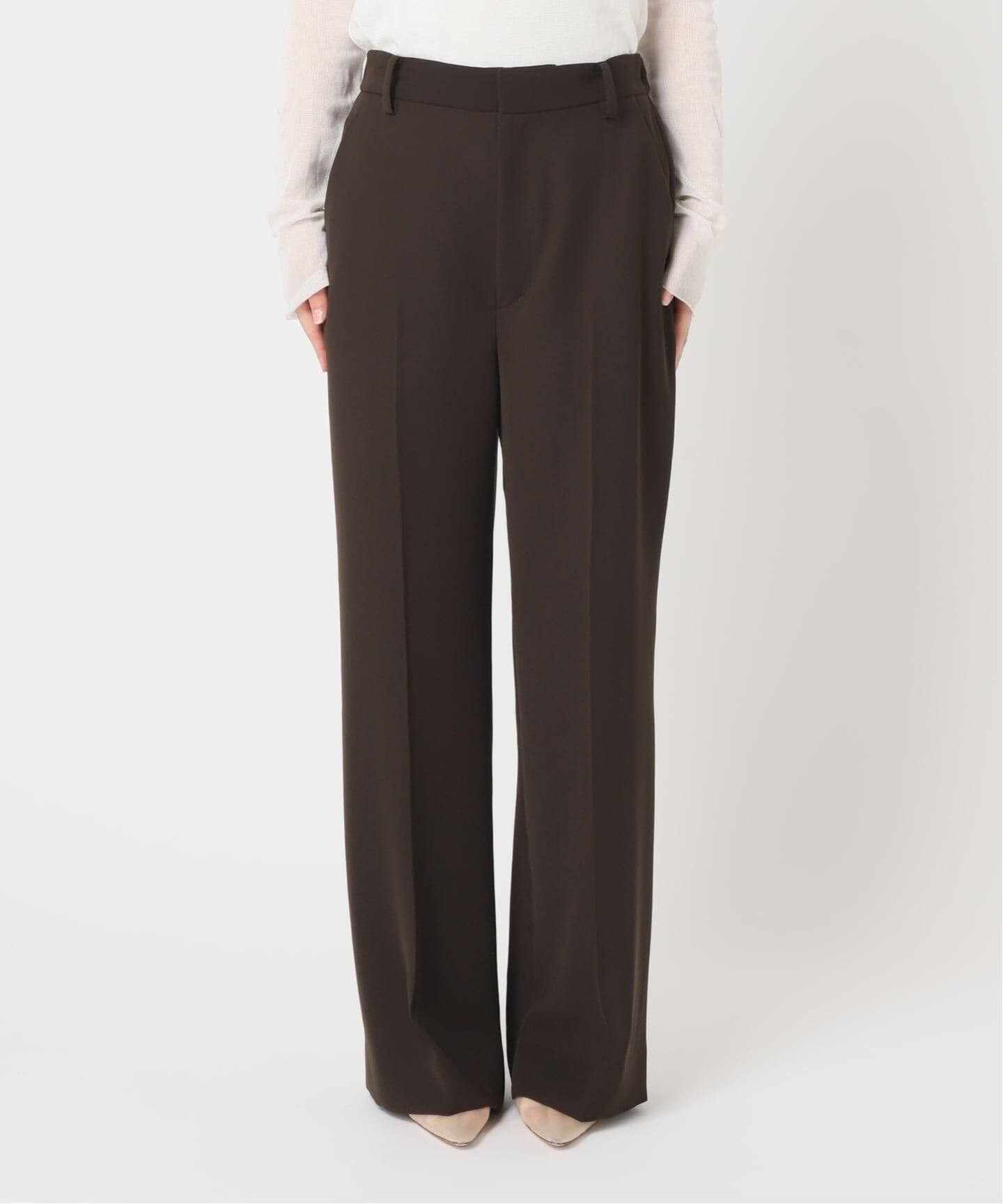 追加》washable straight パンツ 5（スラックス）｜Plage（プラージュ