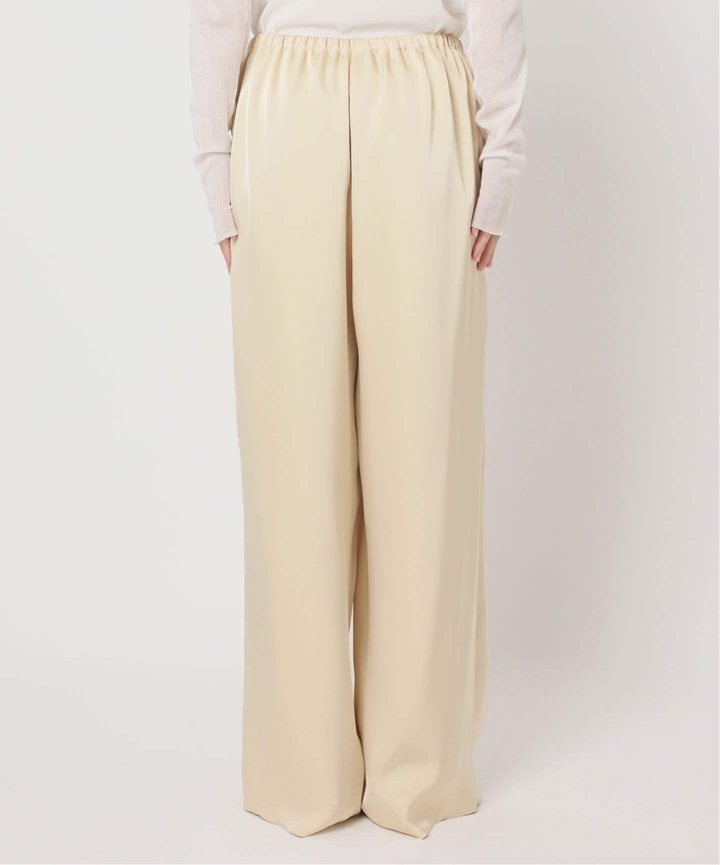 double satin minimal パンツ（その他パンツ）｜Plage（プラージュ）の