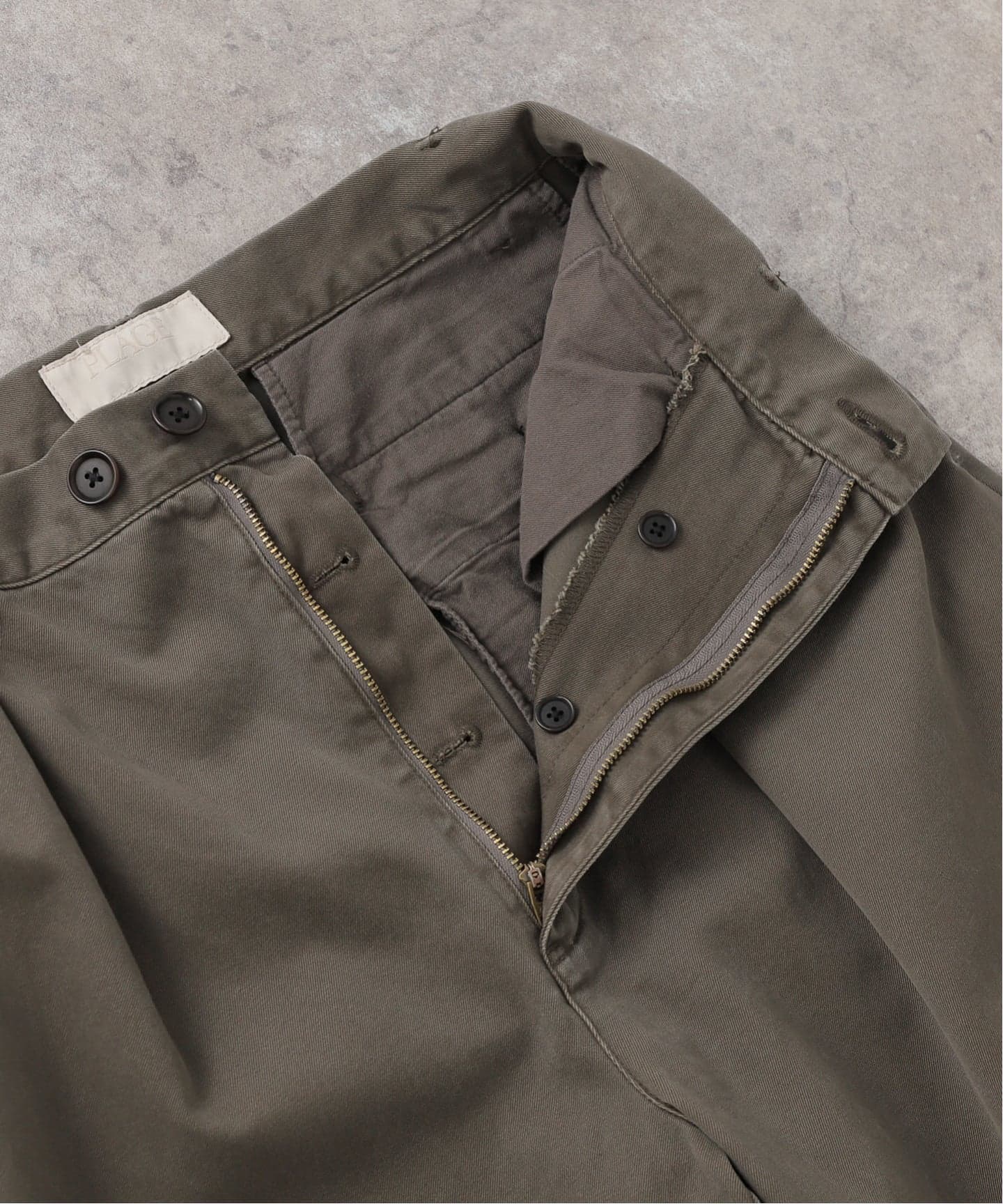 Plage vintage chinos パンツ36 ホワイト Plage vintage chinos パンツ