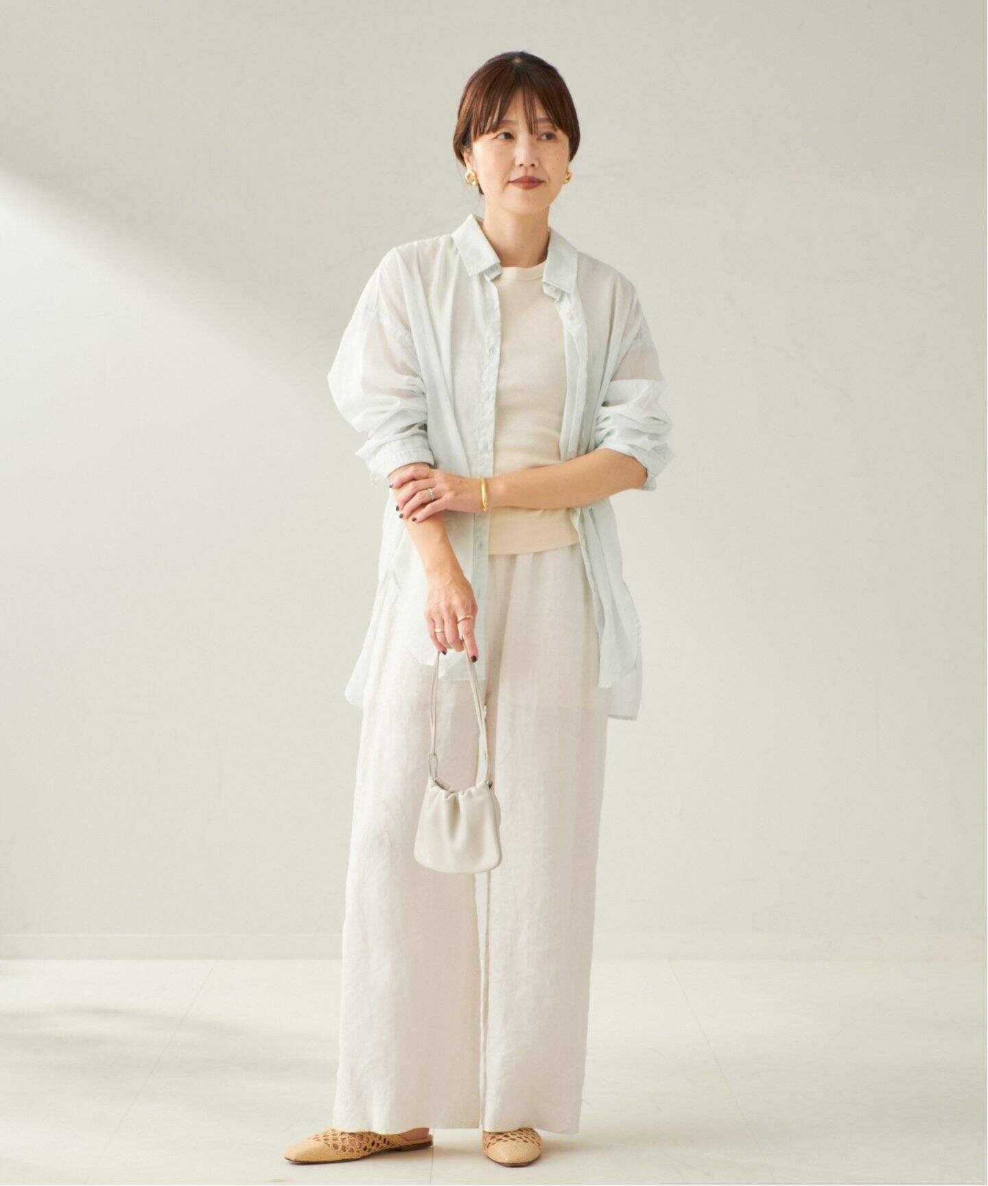 French LINEN EASY パンツ（その他パンツ）｜Plage（プラージュ