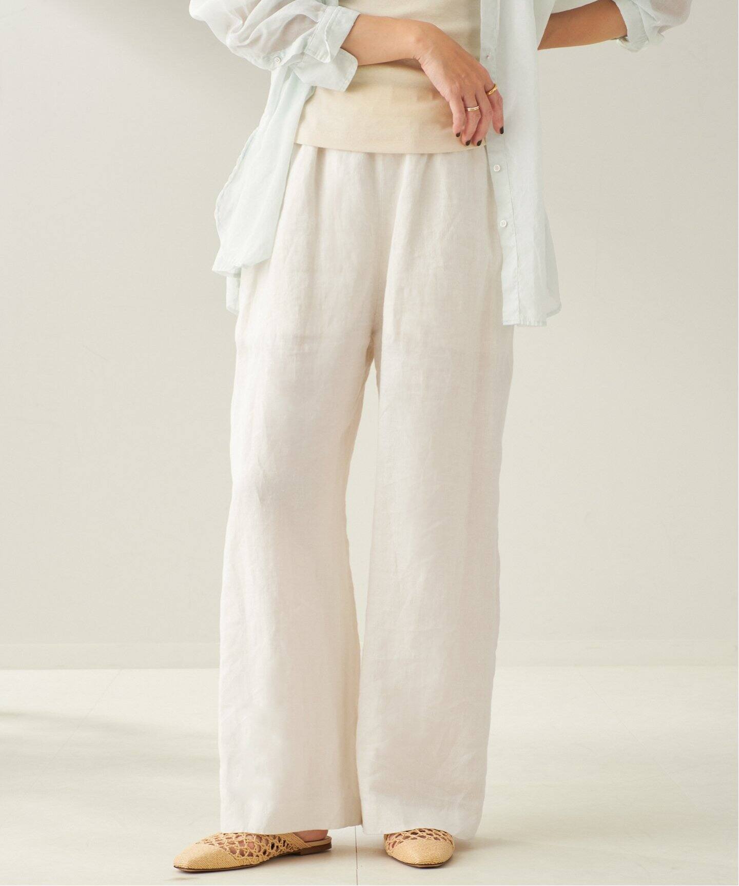 French LINEN EASY パンツ（その他パンツ）｜Plage（プラージュ）の
