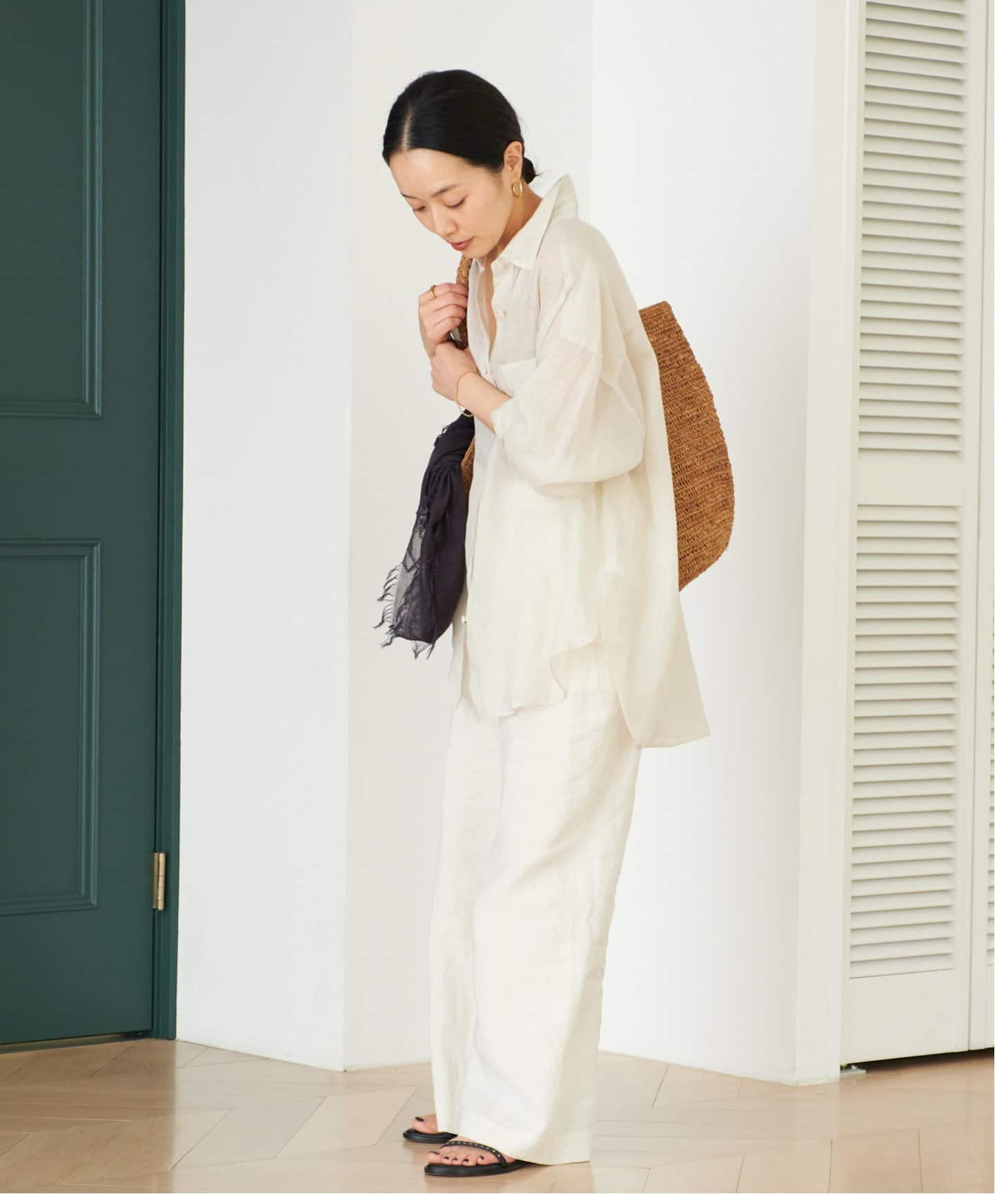 French LINEN EASY パンツ（その他パンツ）｜Plage（プラージュ）の