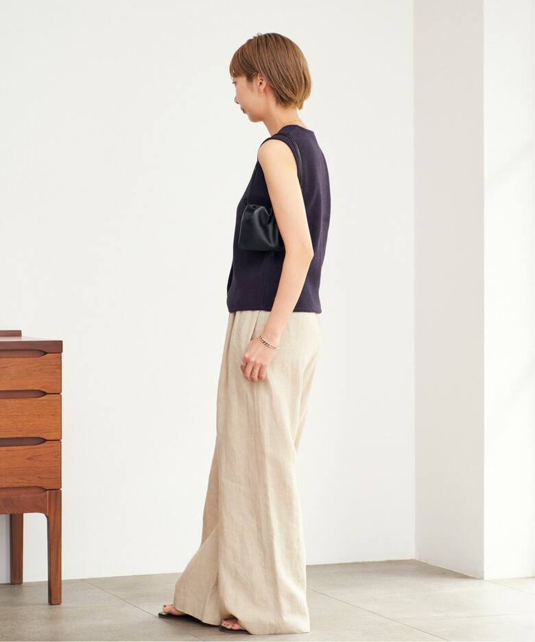 French LINEN EASY パンツ（その他パンツ）｜Plage（プラージュ）の 