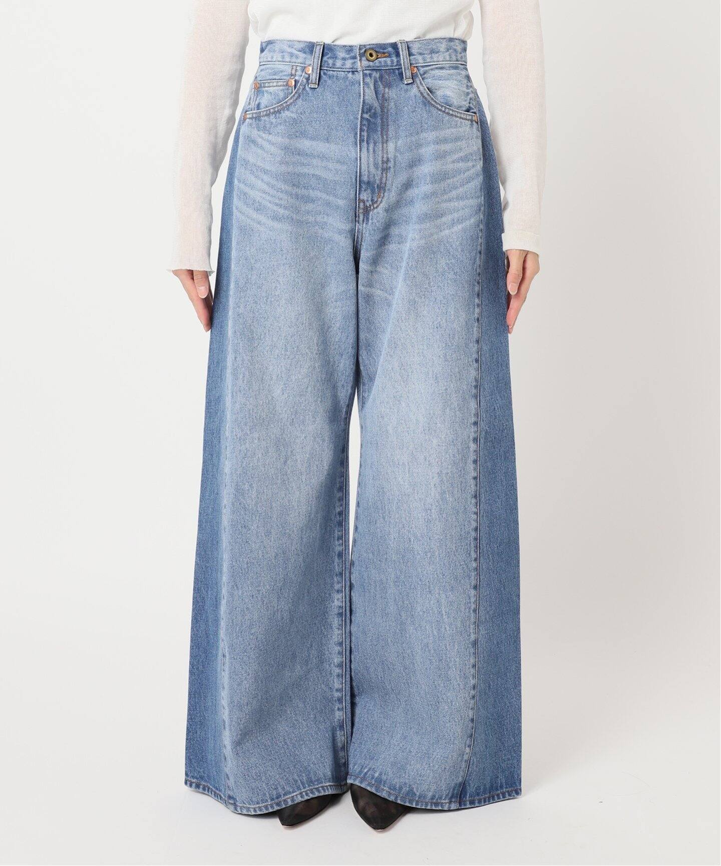 REMAKE WIDE DENIM パンツ（デニムパンツ・ジーンズ）｜Plage  