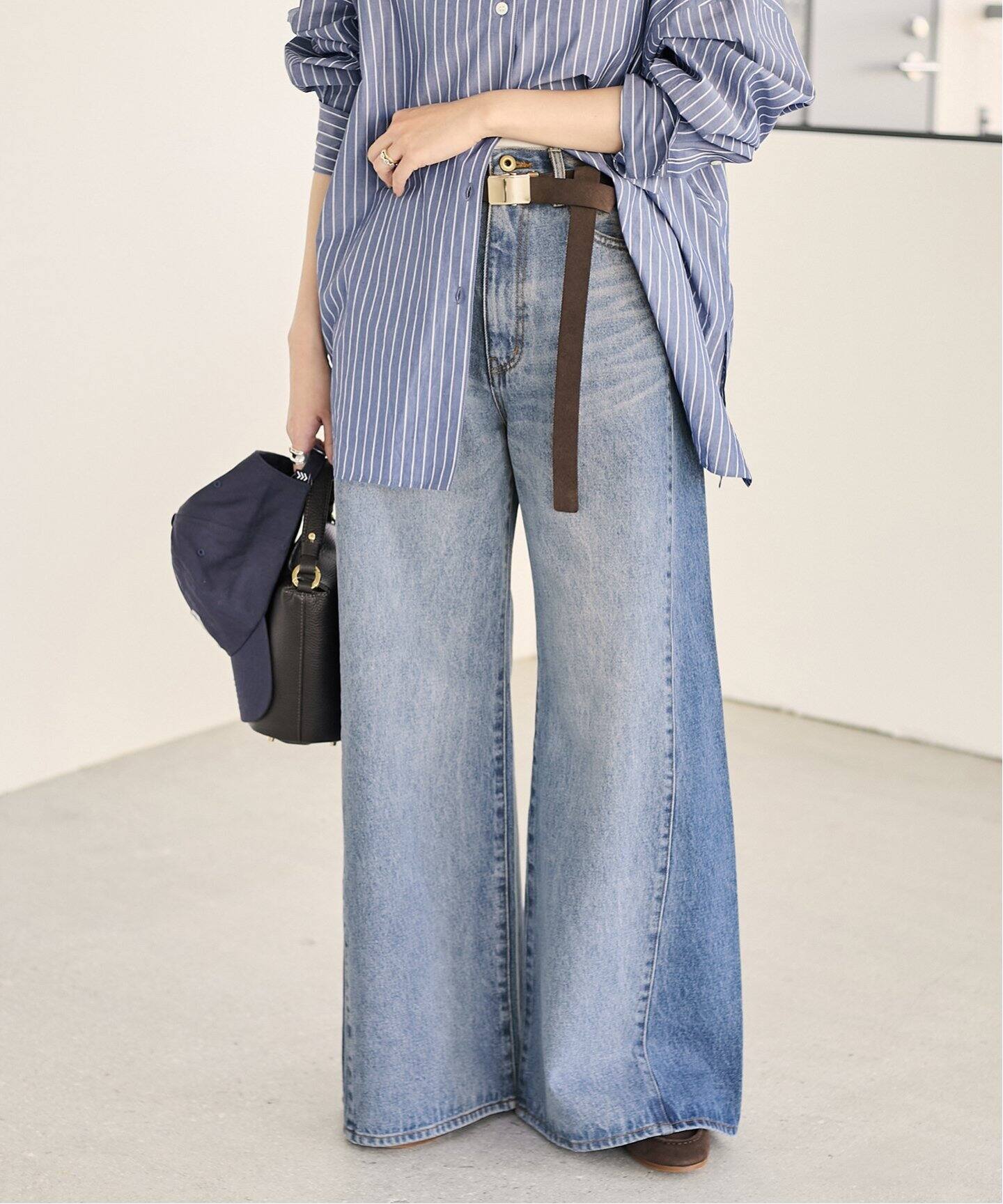 REMAKE WIDE DENIM パンツ（デニムパンツ・ジーンズ）｜Plage  