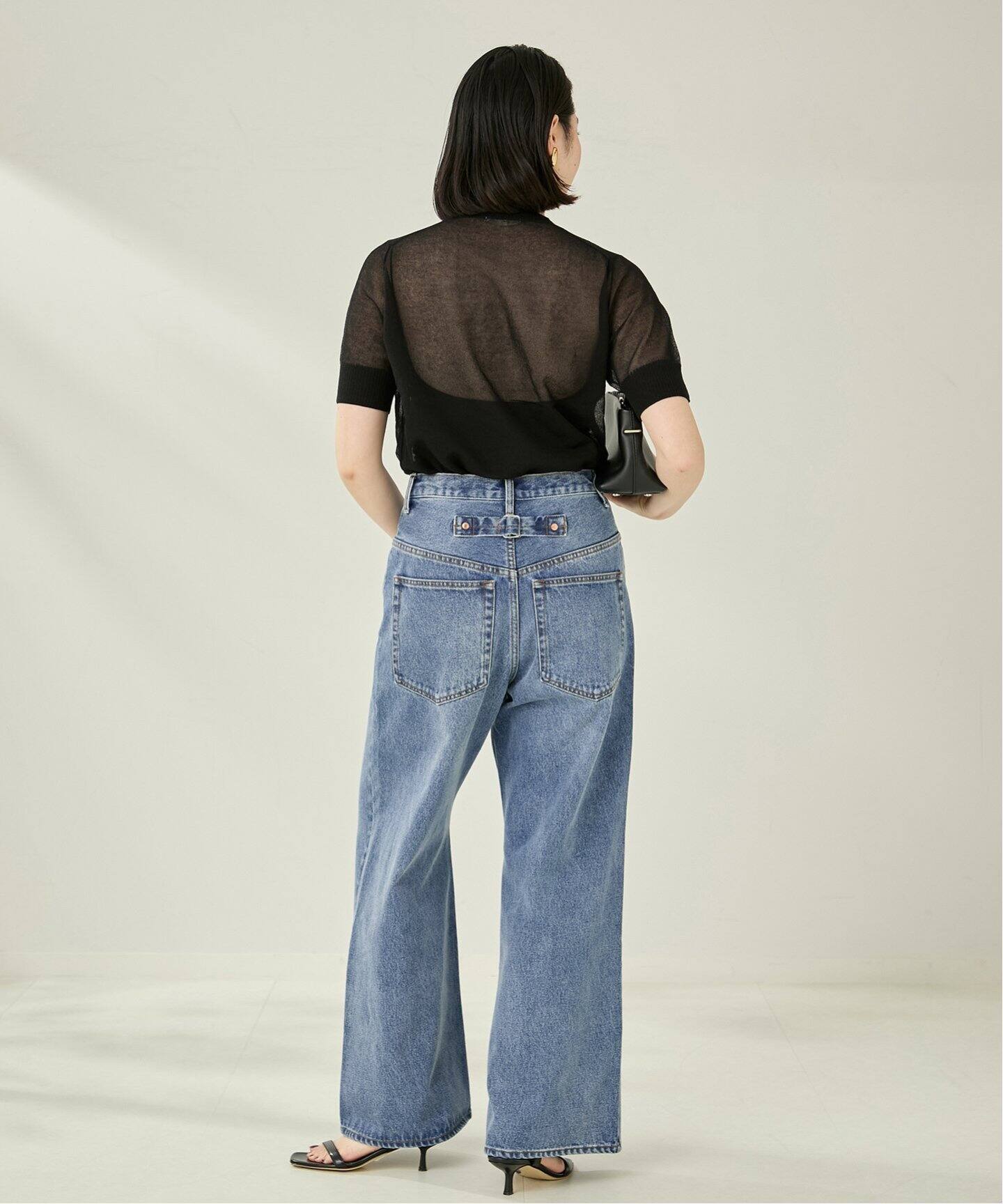 CINCH BACK DENIM パンツ（デニムパンツ・ジーンズ）｜Plage