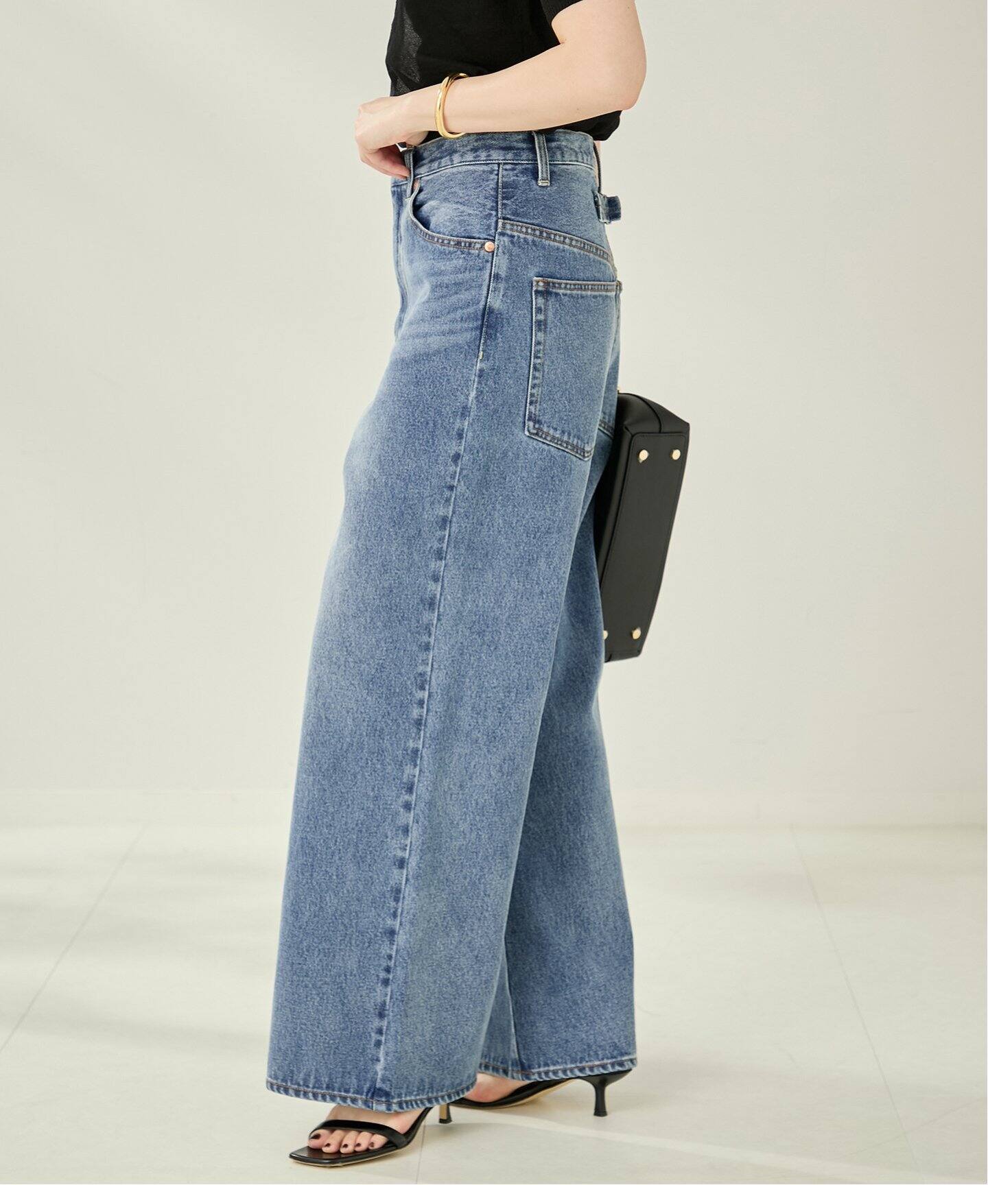Plage デニムJK CINCH BACK DENIM パンツ（デニムパンツ・ジーンズ）｜Plage