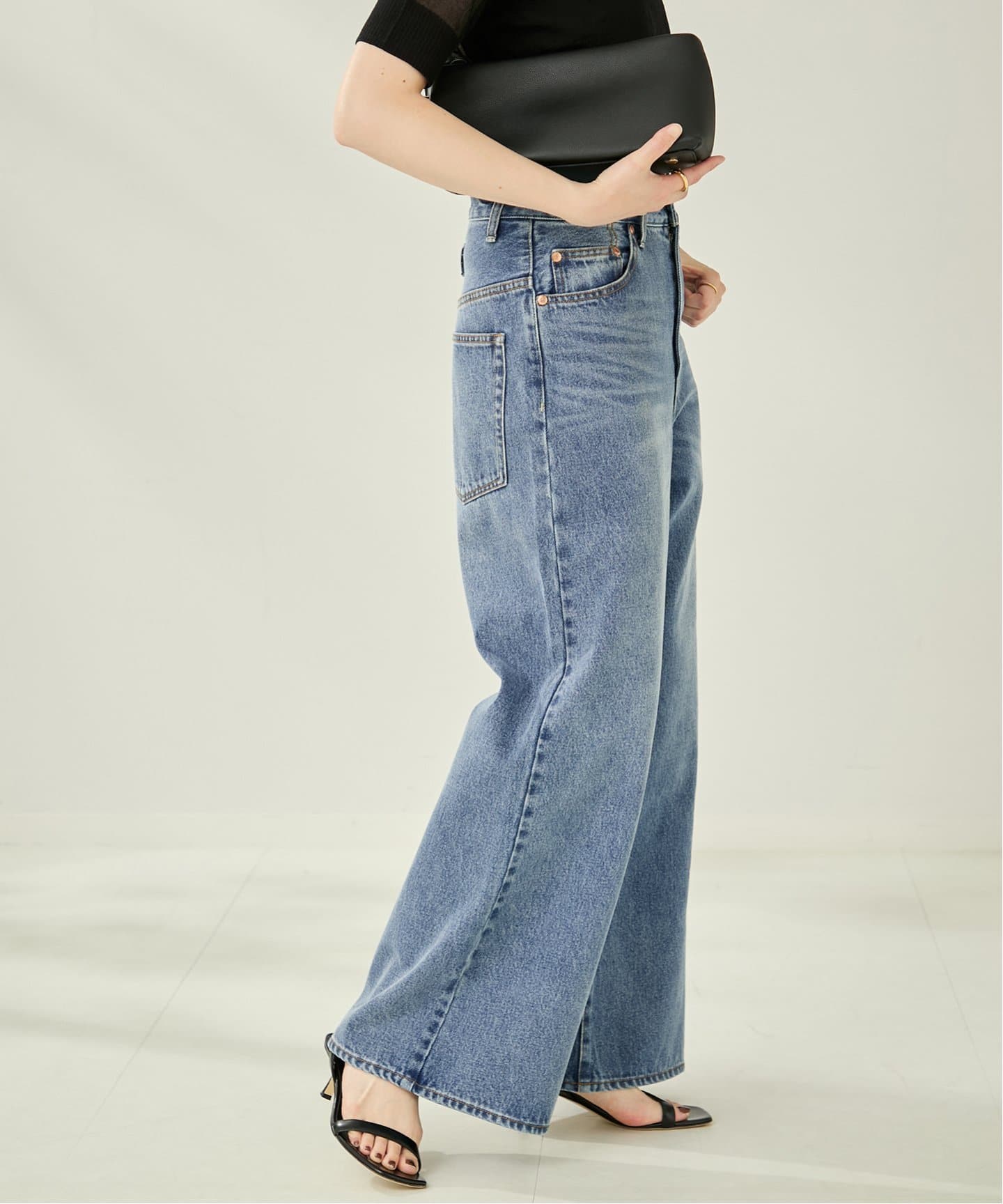 CINCH BACK DENIM パンツ（デニムパンツ・ジーンズ）｜Plage