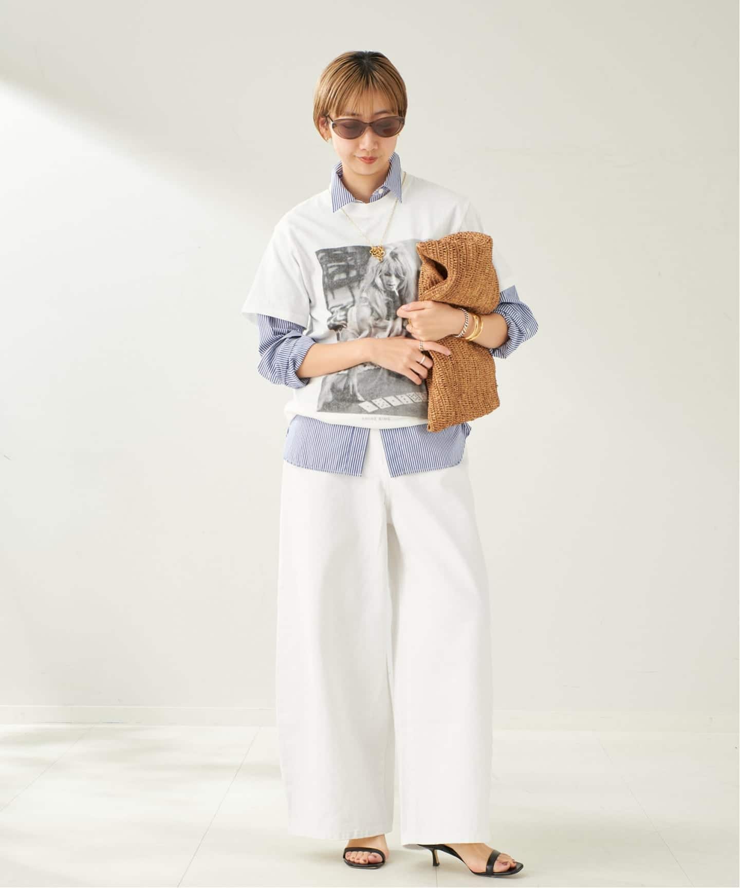 Plage CHINO BAGGY チノパンツ plage（プラージュ） チノパン 「追加」CHINO BAGGY パンツ 2