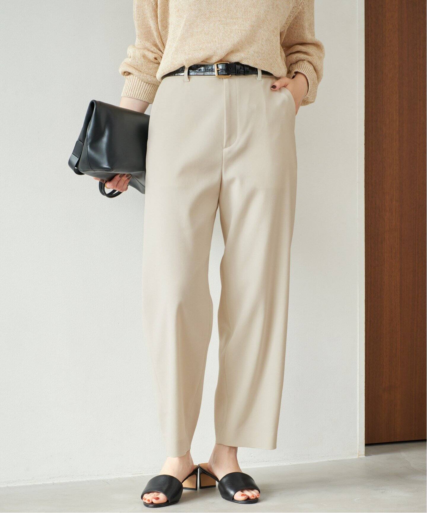 Plage FORM CROPPED パンツ FORM CROPPED パンツ（スラックス）｜Plage（プラージュ）の通販