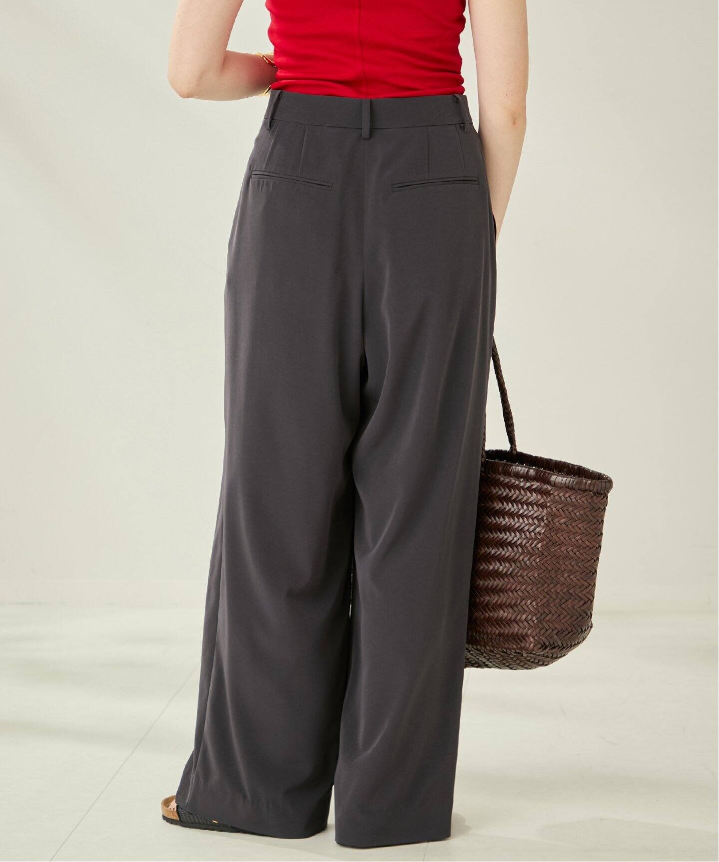 FLUID TUCK TROUSERS パンツ（スラックス）｜Plage（プラージュ）の 