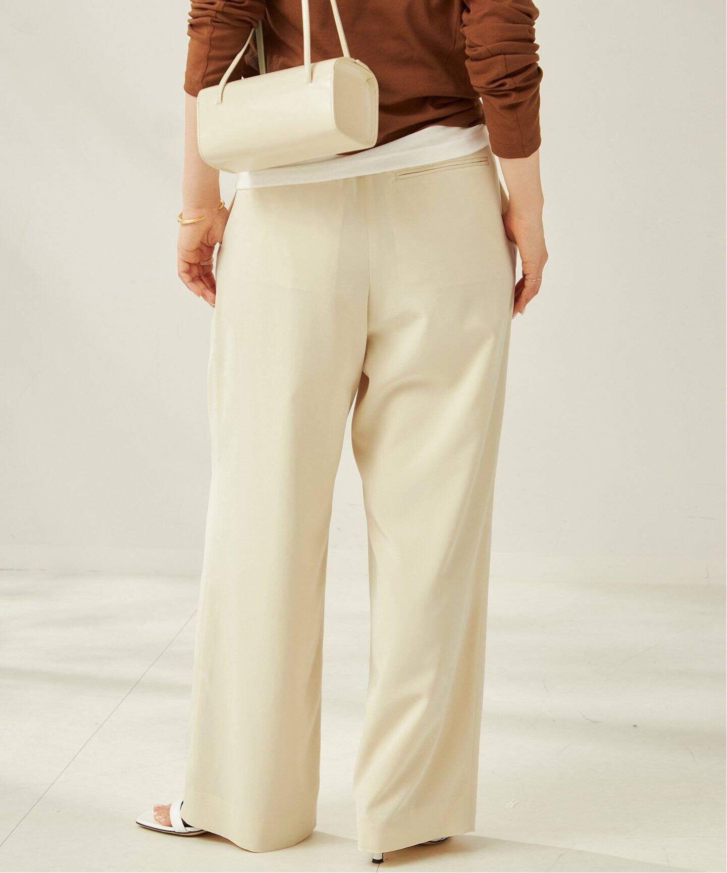 FLUID TUCK TROUSERS パンツ（スラックス）｜Plage（プラージュ