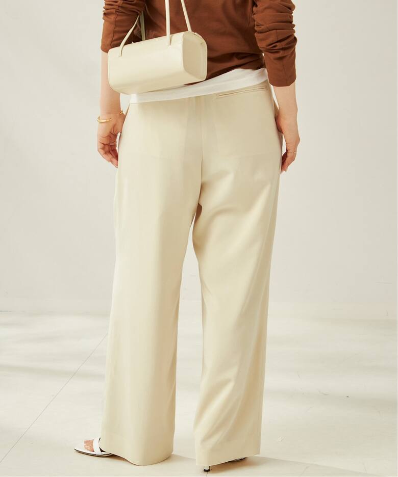 FLUID TUCK TROUSERS パンツ（スラックス）｜Plage（プラージュ）の  