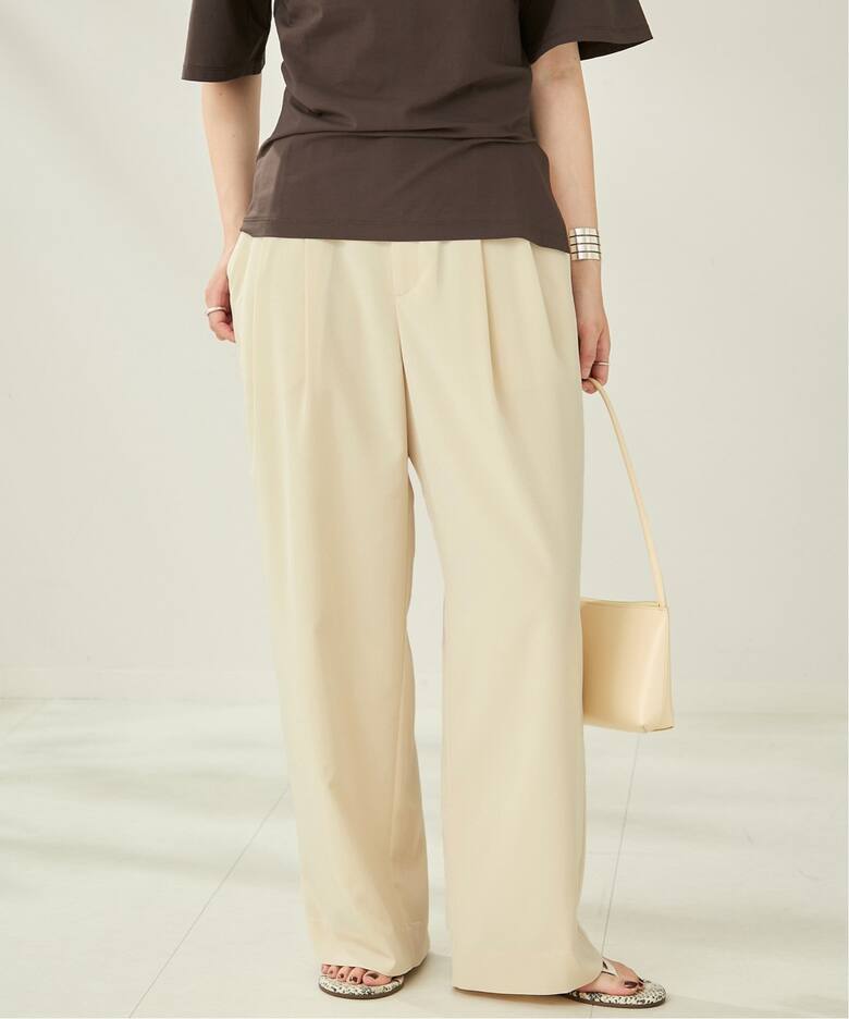 FLUID TUCK TROUSERS パンツ（スラックス）｜Plage（プラージュ）の  