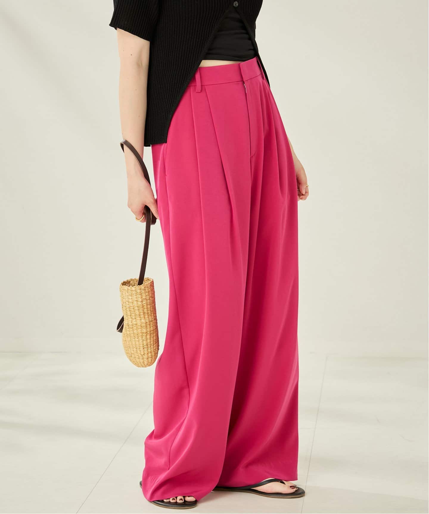 FLUID TUCK TROUSERS パンツ（スラックス）｜Plage（プラージュ）の