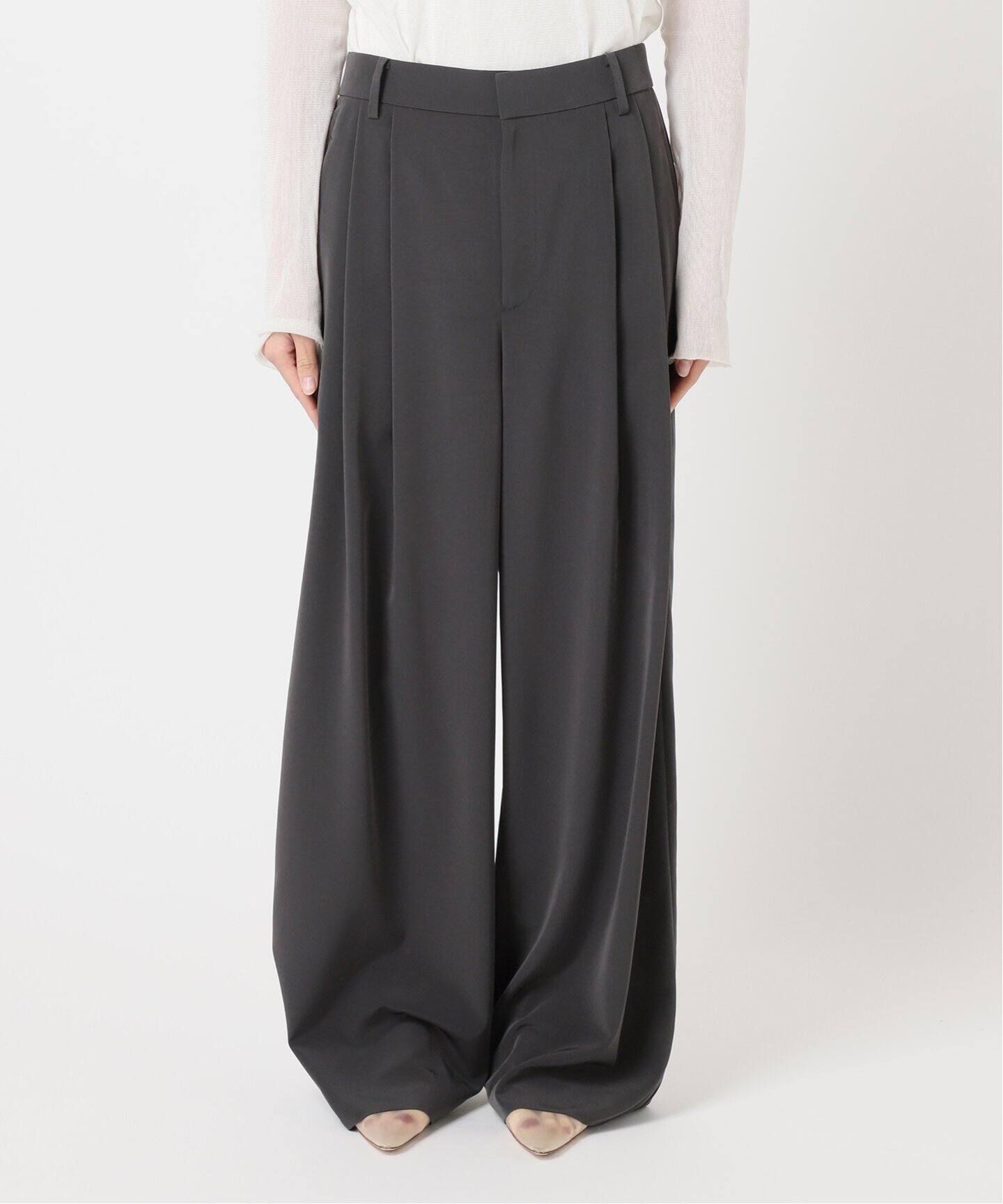 LCDC ♥ FLUID TROUSERS /追跡付 FLUID TUCK TROUSERS パンツ(スラックス)|Plage(プラージュ