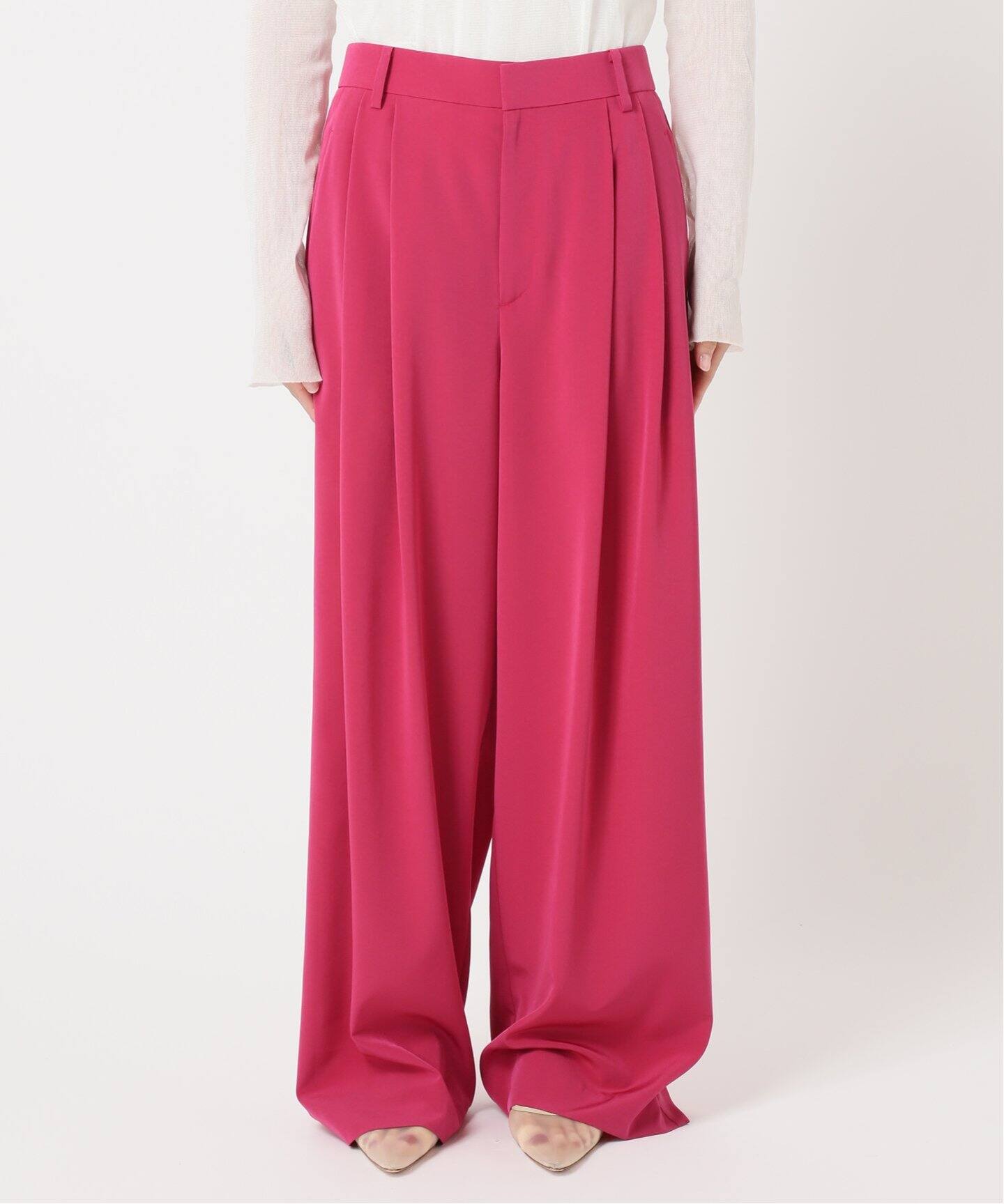 LCDC ♥ FLUID TROUSERS /追跡付 FLUID TUCK TROUSERS パンツ（スラックス）｜Plage（プラージュ