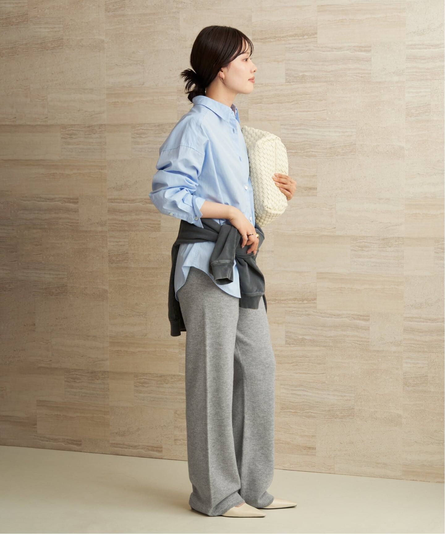 Plage / ボトム/ウール/グレー WOOL KNIT パンツ（その他パンツ）｜Plage（プラージュ）の通販