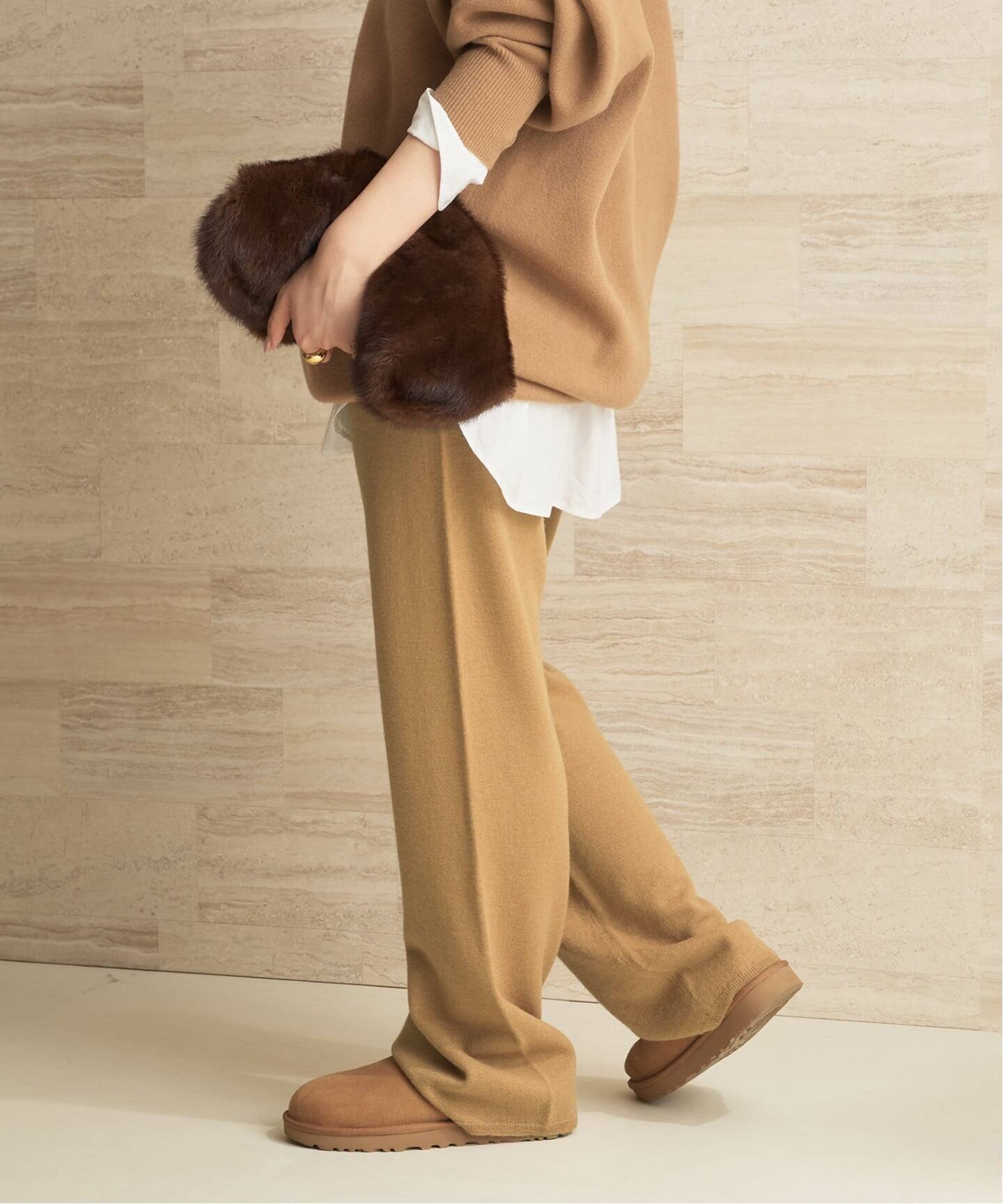 【新品】Plage FINEWOOL KNIT スラックス　ニットパンツ WOOL KNIT パンツ（その他パンツ）｜Plage（プラージュ）の通販