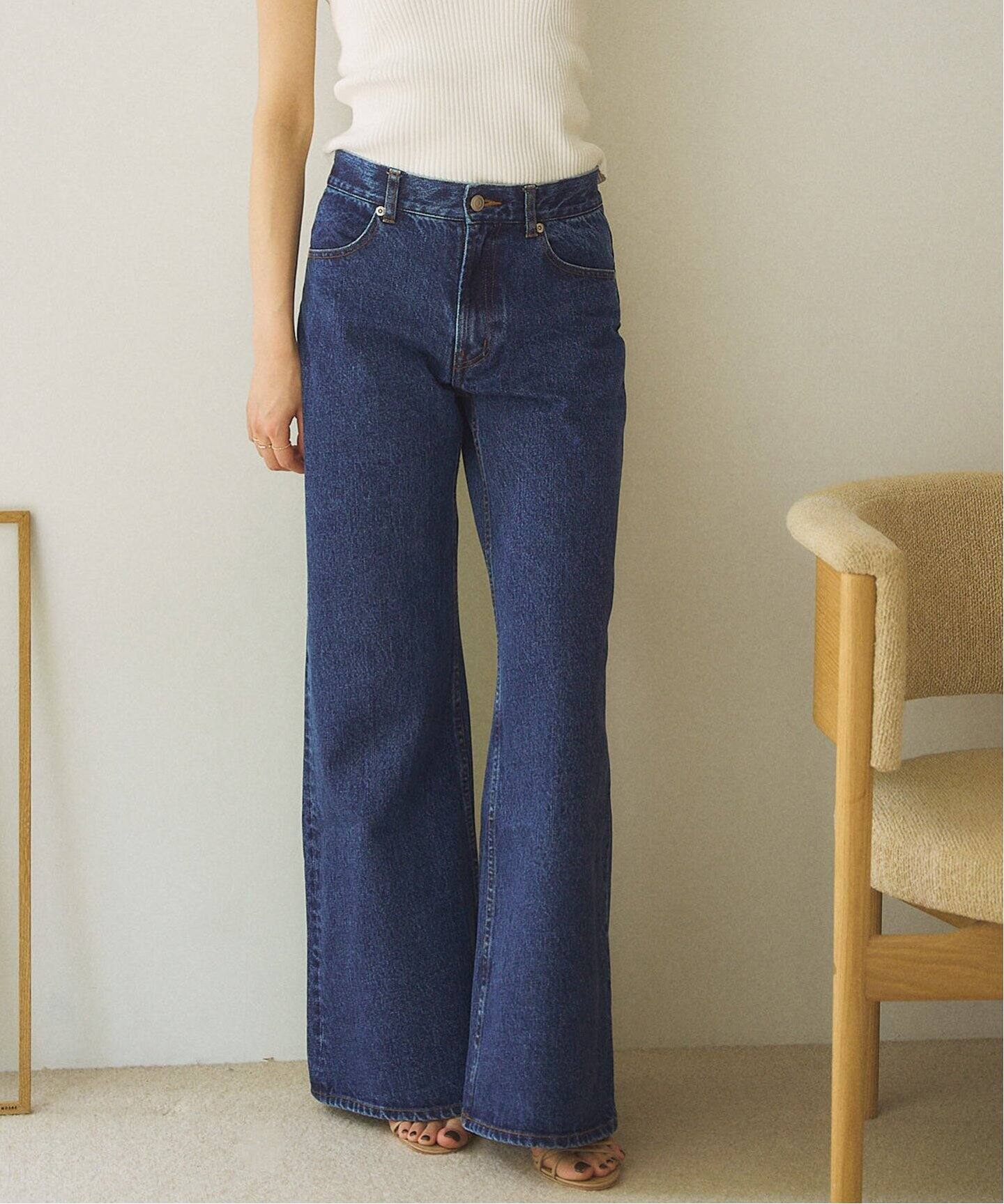 新品　Plage son jeans サックスブルー　38サイズ プラージュ Plage son jeans （サックスブルー） - ファッション