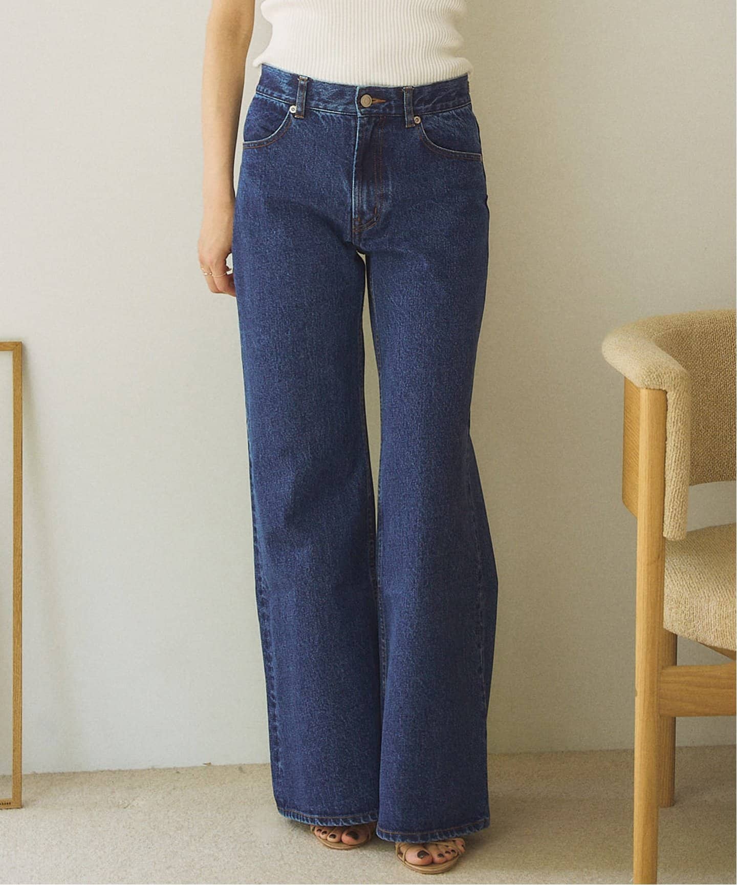 新品　Plage son jeans ブルー　38サイズ son jeans（デニムパンツ・ジーンズ）｜Plage（プラージュ）の