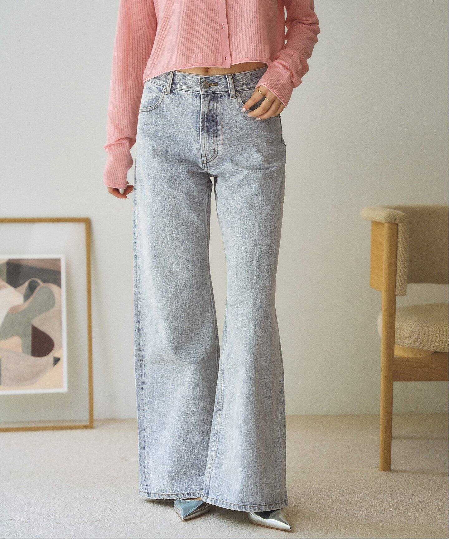 新品　Plage son jeans サックスブルー　38サイズ プラージュ Plage son jeans （ブルー） - ファッション通販
