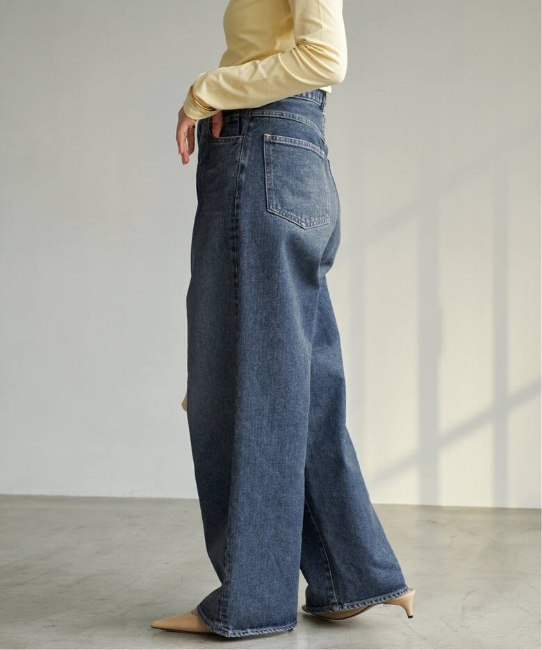 JANE SMITH/ジェーンスミス 14.5oz IN TUCK COMFORTデニム（デニム 
