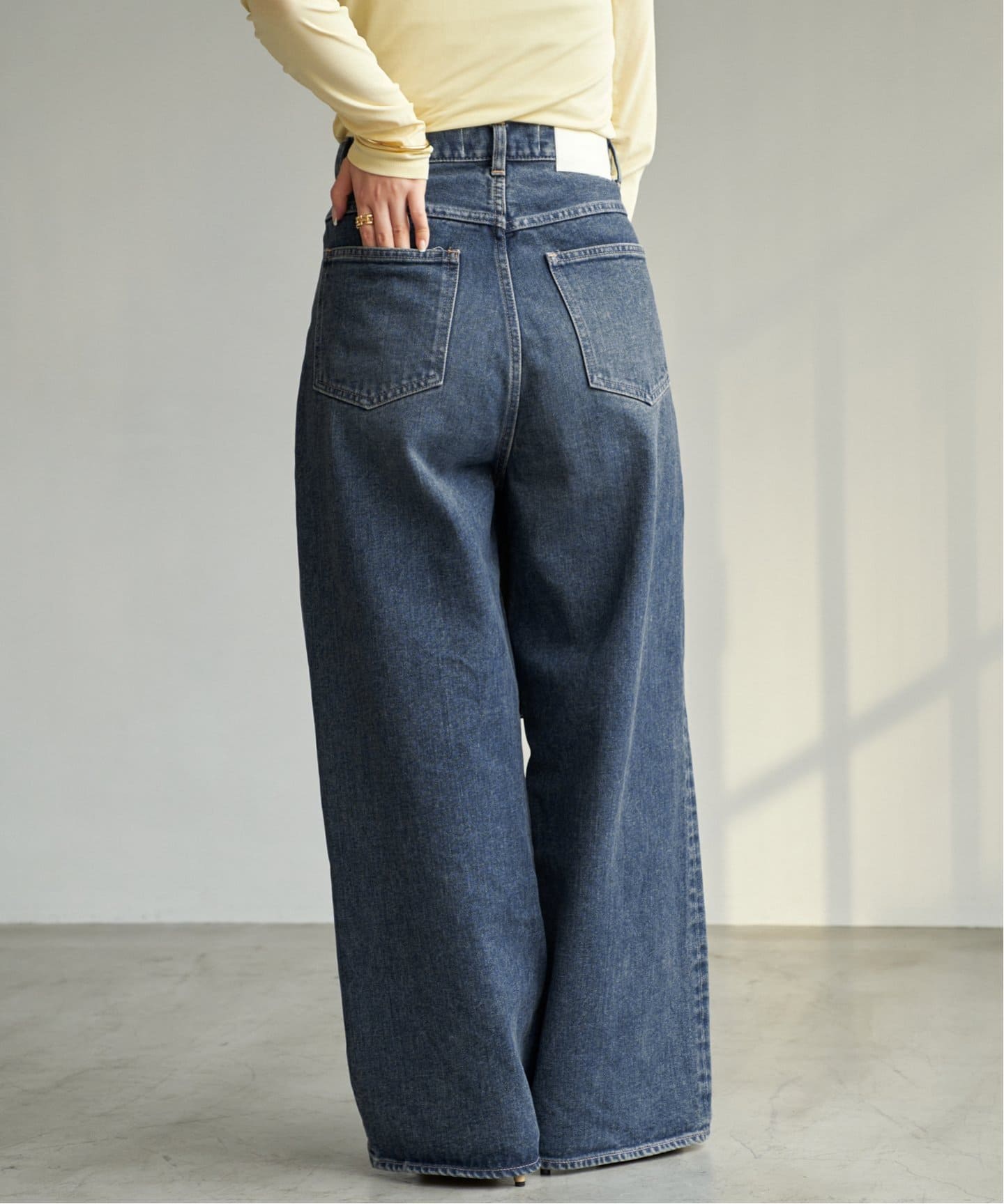 JANE SMITH/ジェーンスミス 14.5oz IN TUCK COMFORTデニム