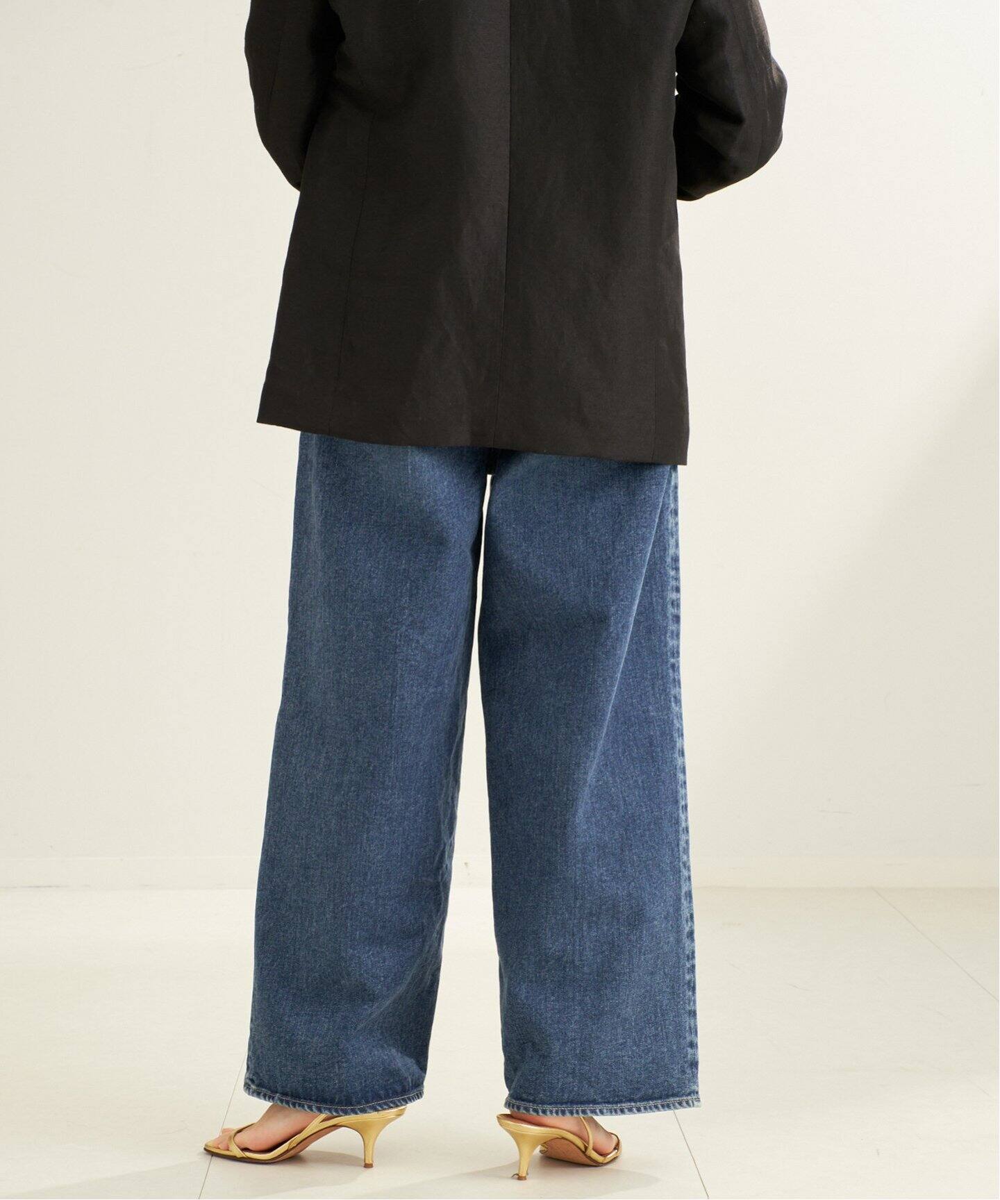 JANE SMITH/ジェーンスミス 14.5oz IN TUCK COMFORTデニム