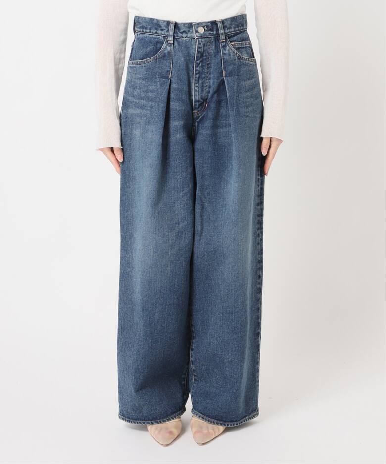 JANE SMITH/ジェーンスミス 14.5oz IN TUCK COMFORTデニム（デニム 