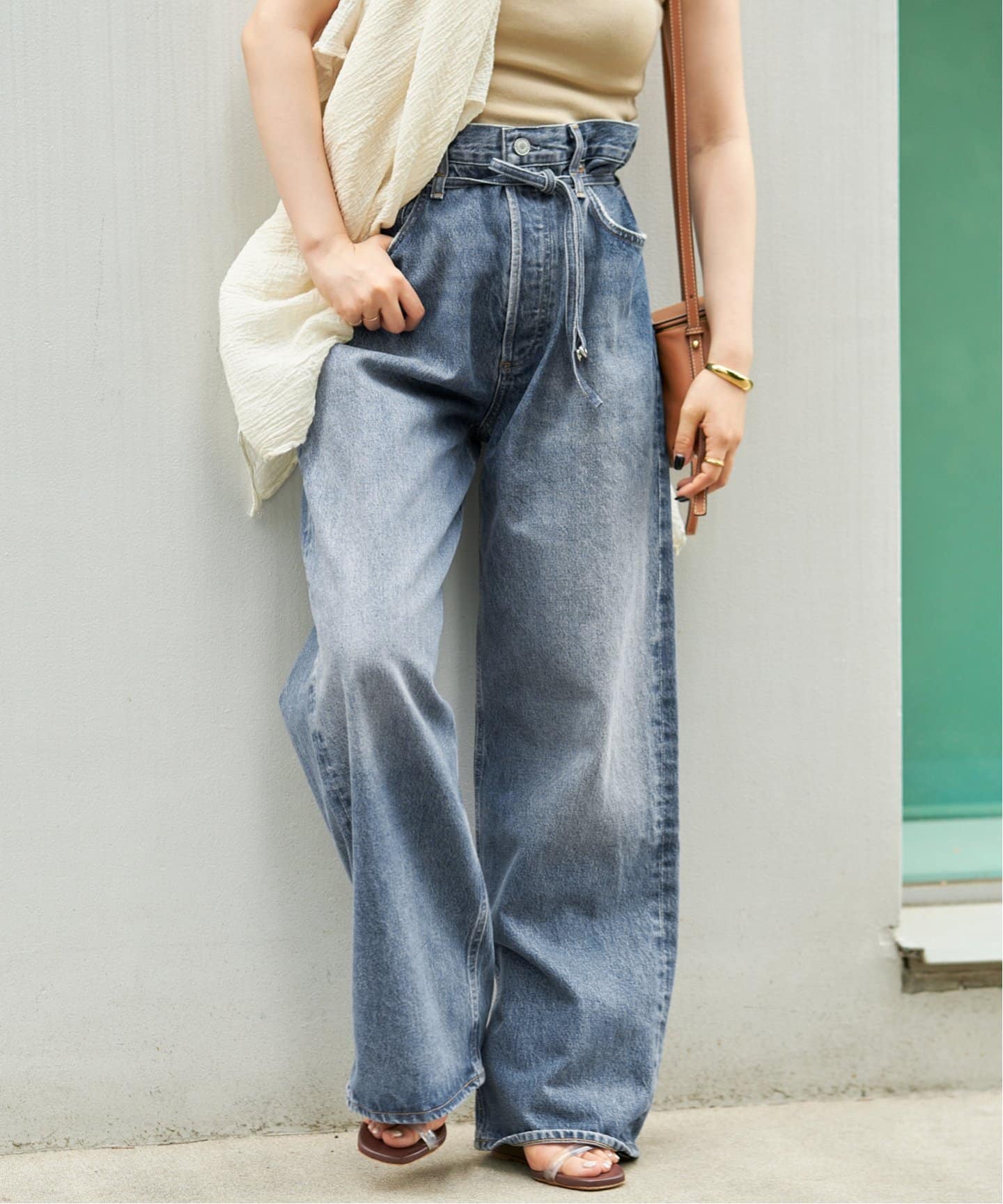 【新品タグ付き】Plage　AGOLDE　EMMI JEAN　24サイズ 新品タグ付き】Plage AGOLDE EMMI JEAN 24サイズ - メルカリ