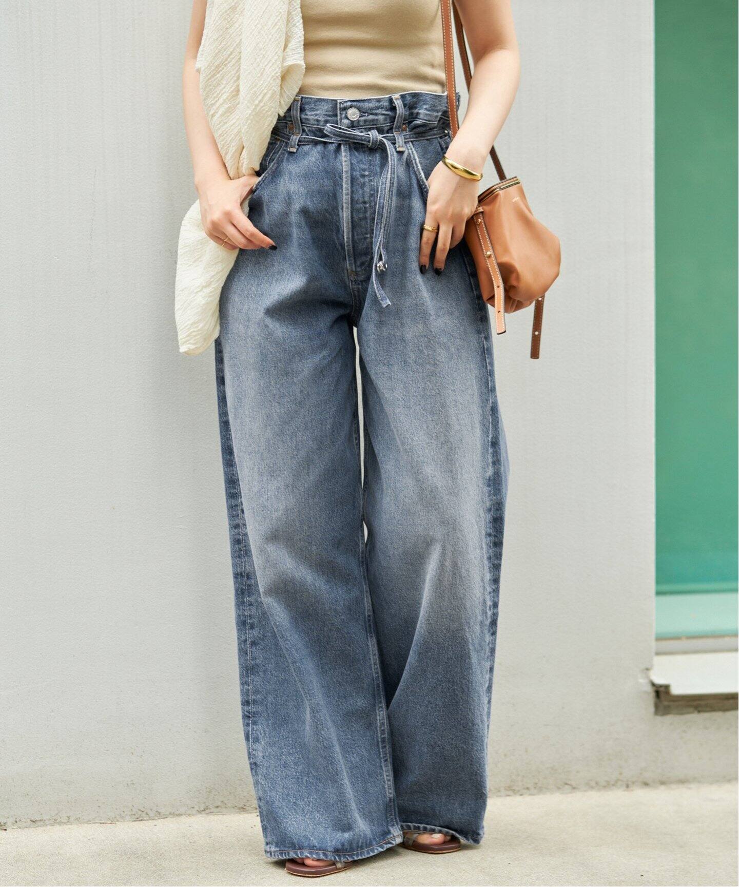 新品AGOLDE エーゴールドイーEMMI JEAN IN INTUITION AGOLDE / エーゴールドイー EMMI JEAN IN INTUITION デニム