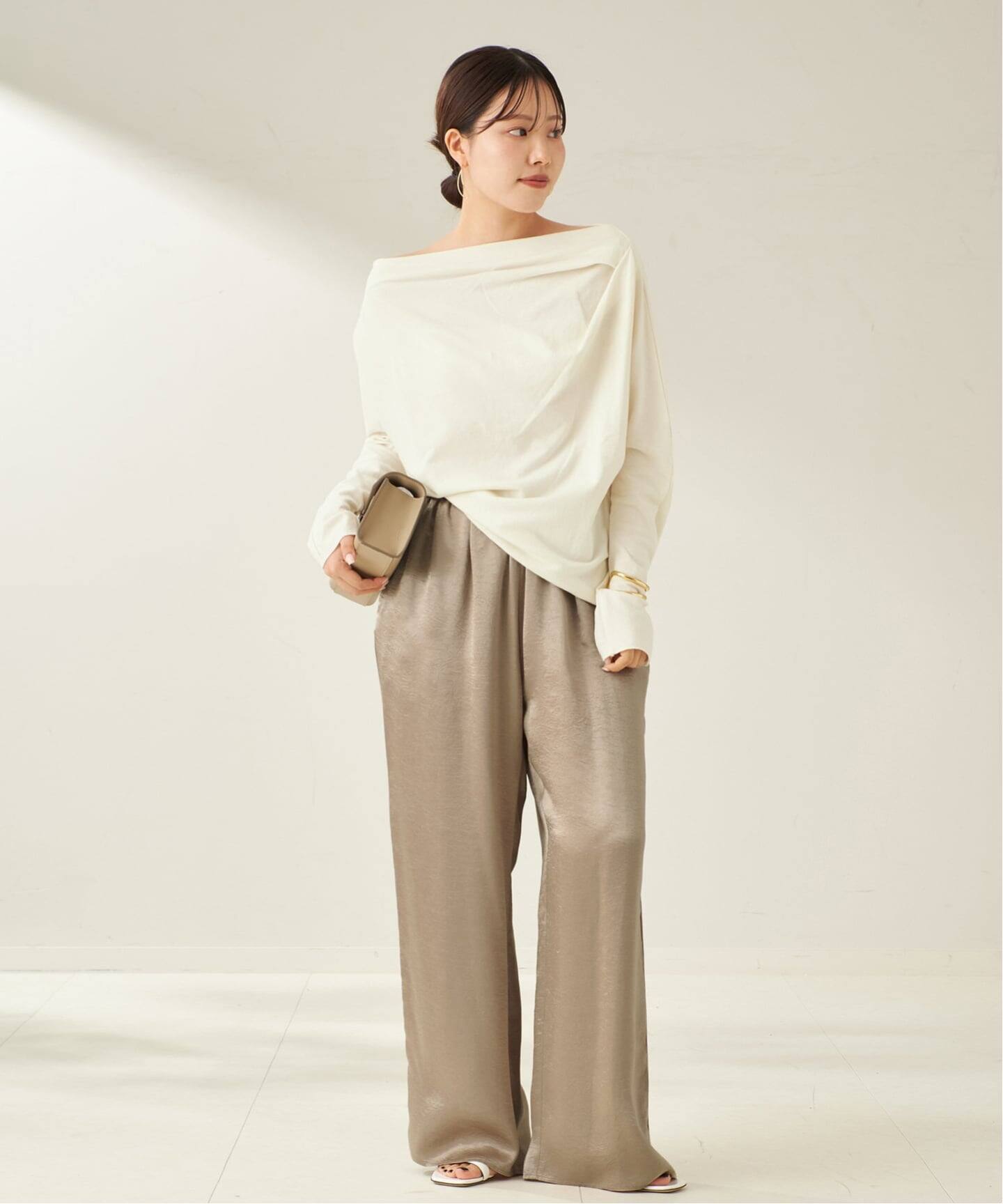 PLAGE パンツ plage パンツ French LINEN EASY レディース : ZOZOTOWN Yahoo