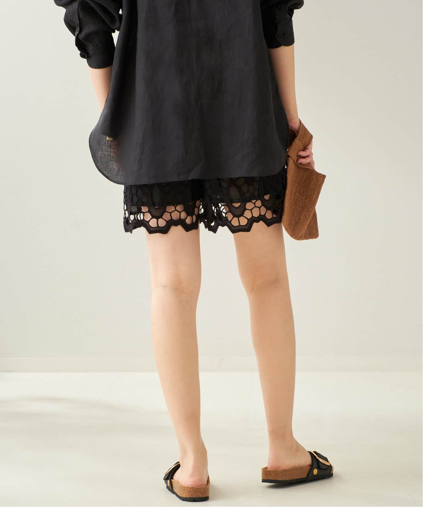 【plage】完売新品未使用／SOFT WOOL ショートパンツ／36 B:MING by BEAMS（ビーミング by ビームス）前後 2WAY ショート