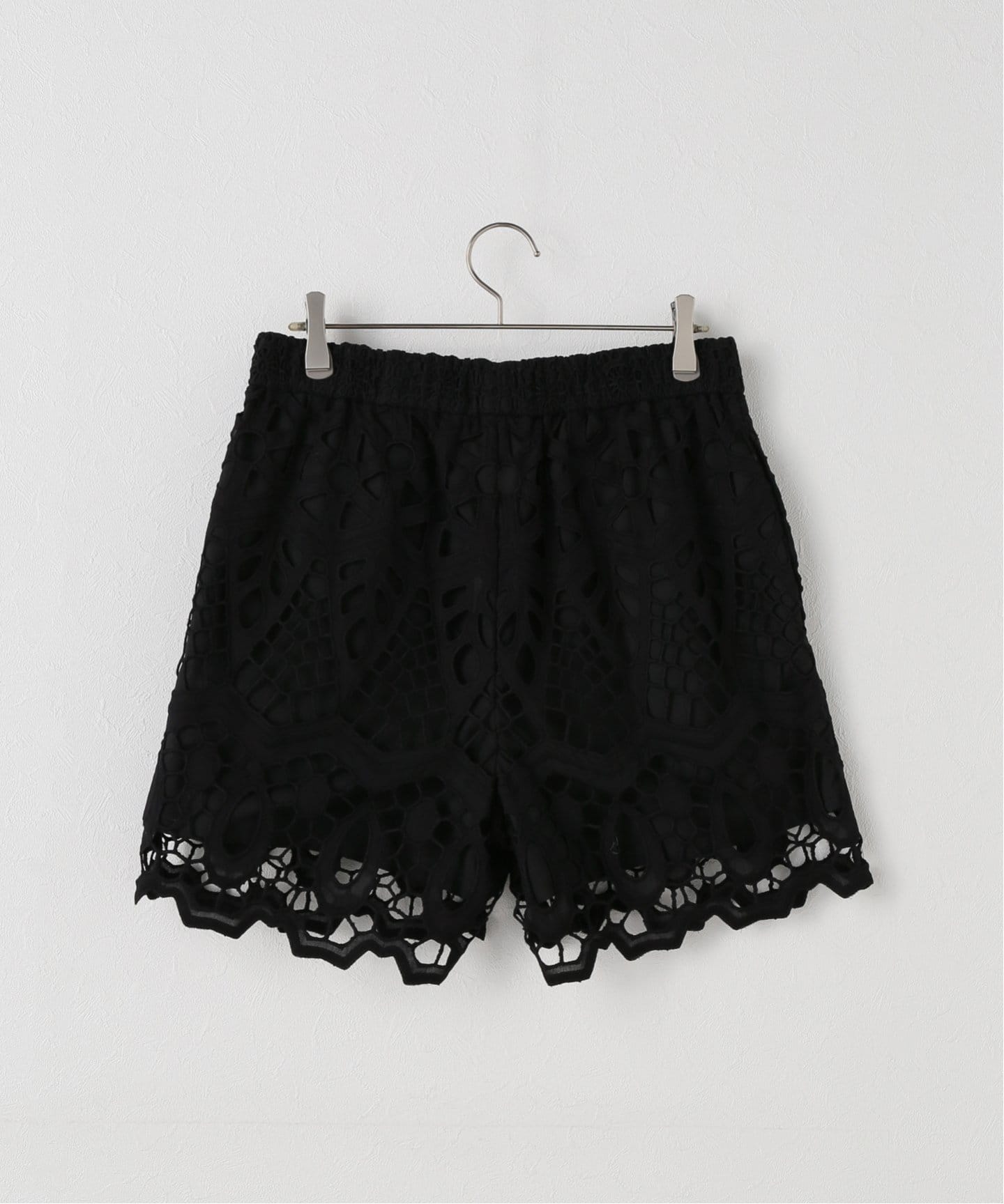 ショートパンツ Msgm Lace Short MSGM lace-panelling Short Shorts | White | FARFETCH JO