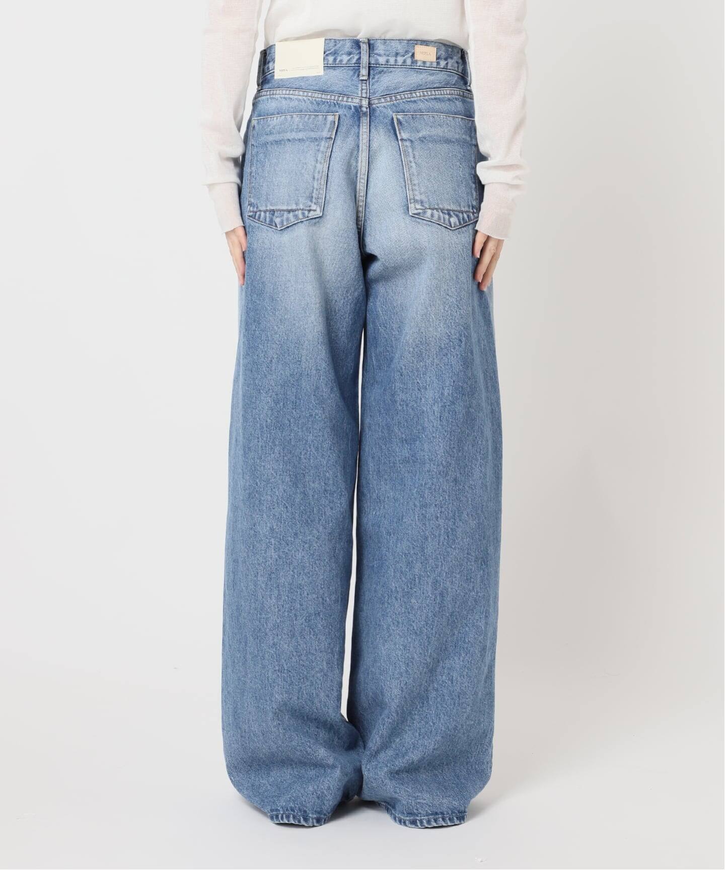 plage 【NEPLA./ネプラ】別注 WIDE デニムパンツ　24サイズ NEPLA. / ネプラ western baggy デニムパンツ（デニムパンツ